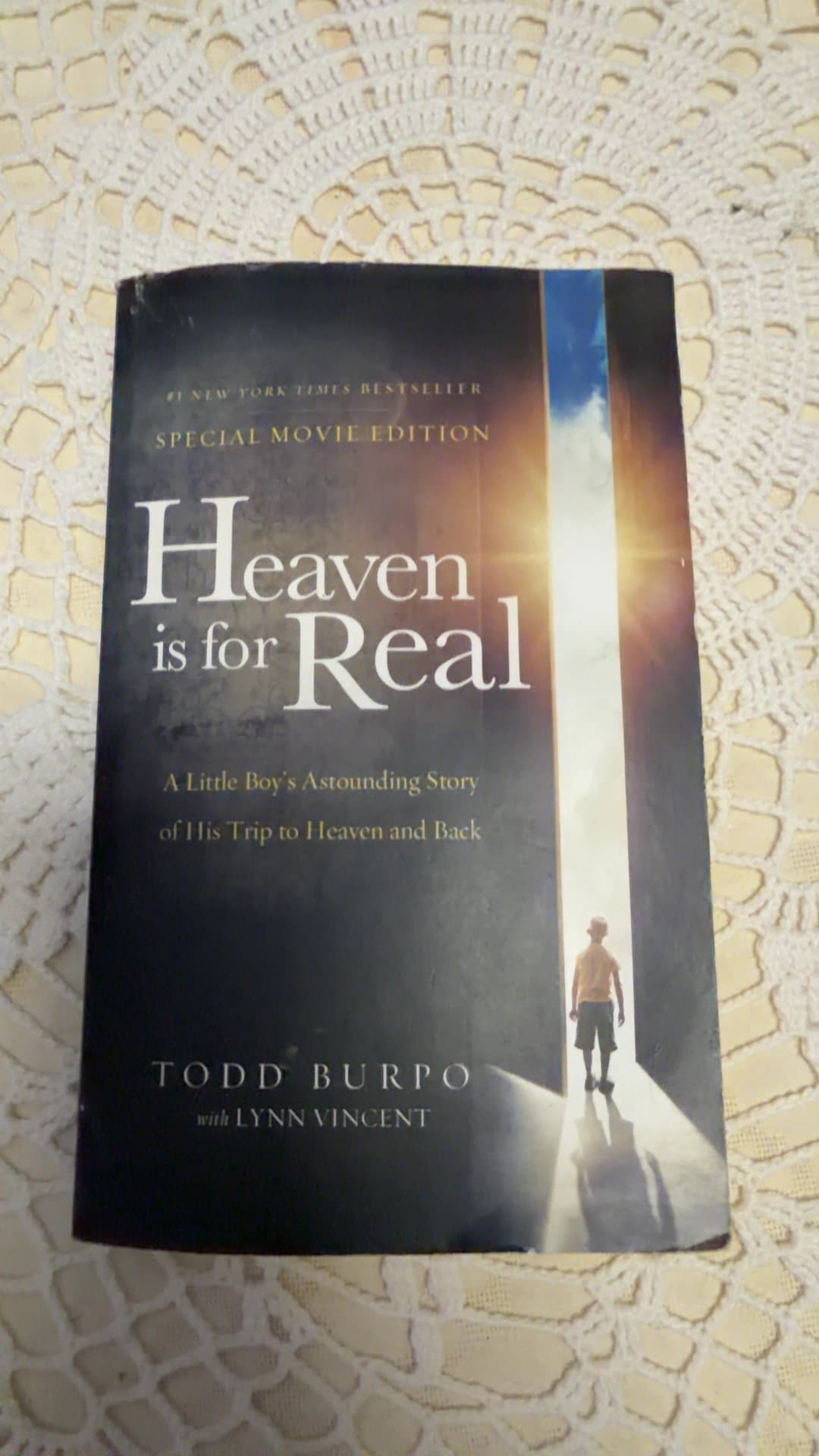 Heaven is for Real Paperback Book Special Movie Edition by Todd Burpo