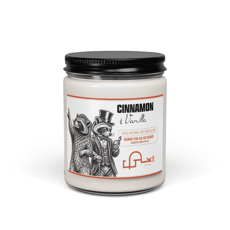 Cinnamon Scented soy candle - Image 1