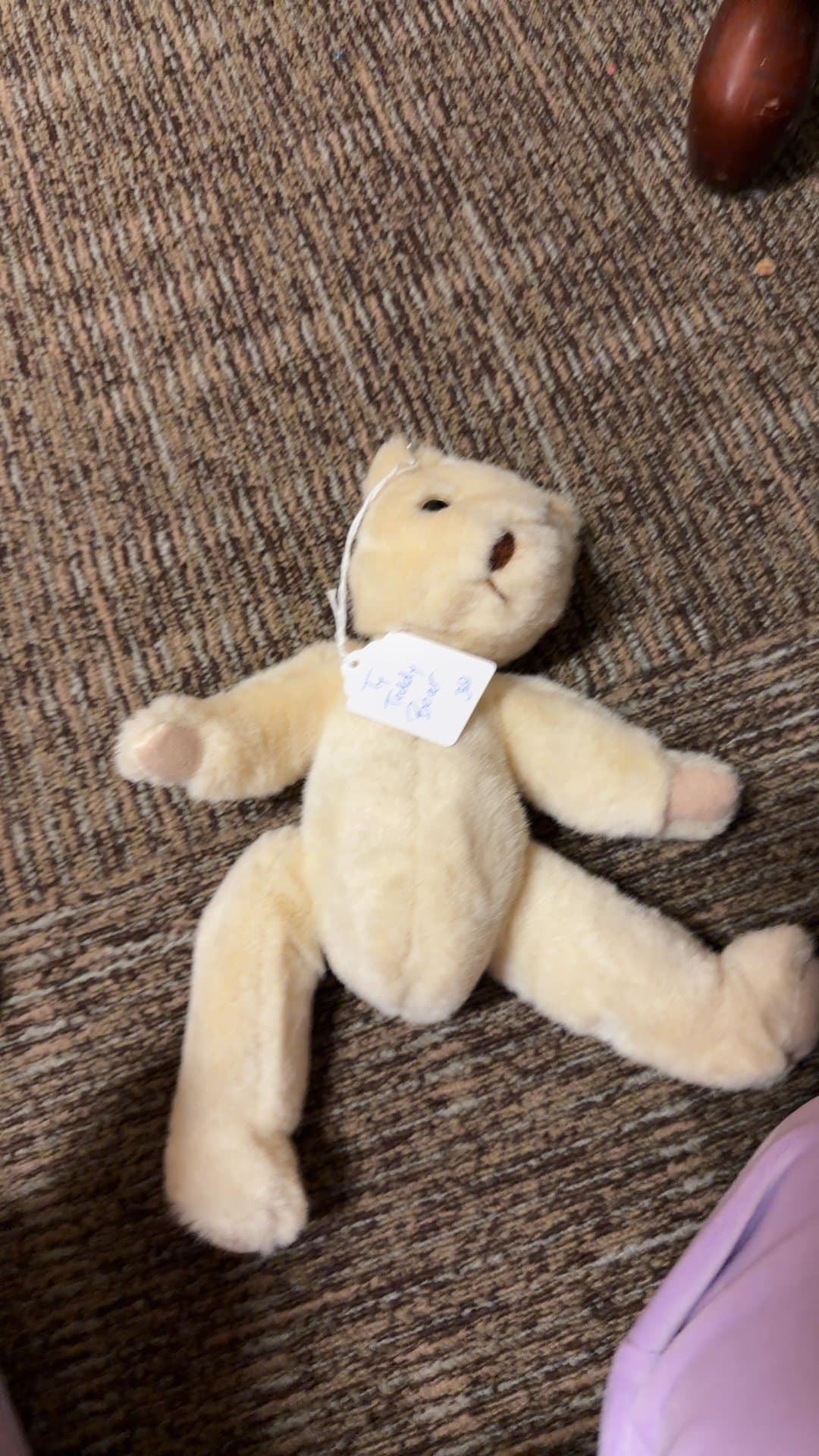 Vintage TY Beanie Baby Bear - Image 1