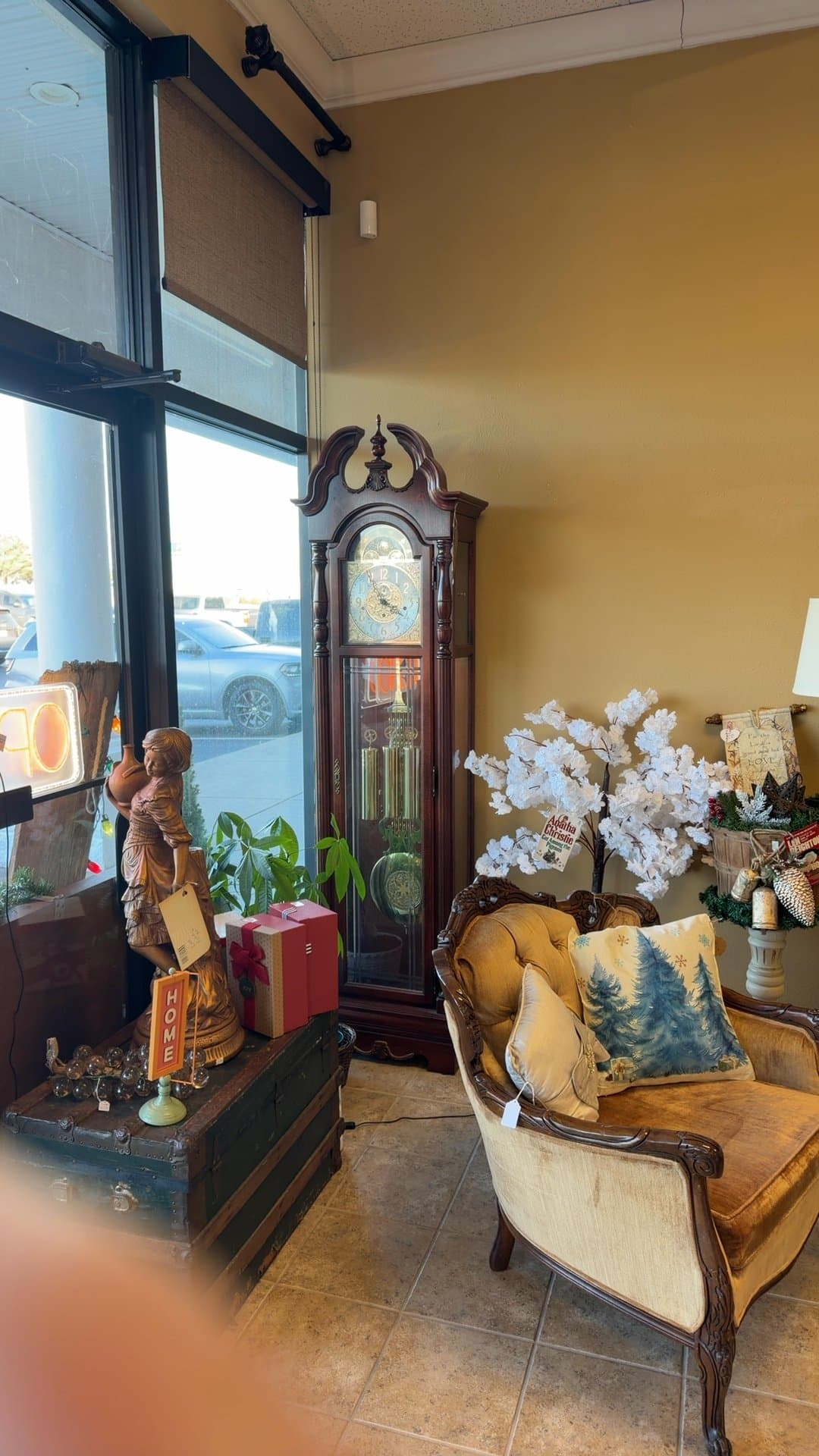 Antique Grandfather Clock - Image 1
