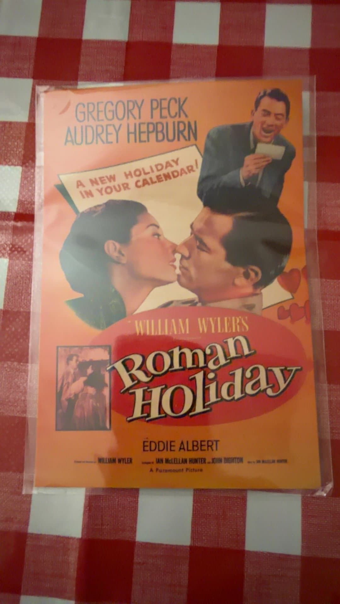 Roman Holiday Movie Poster - Image 1