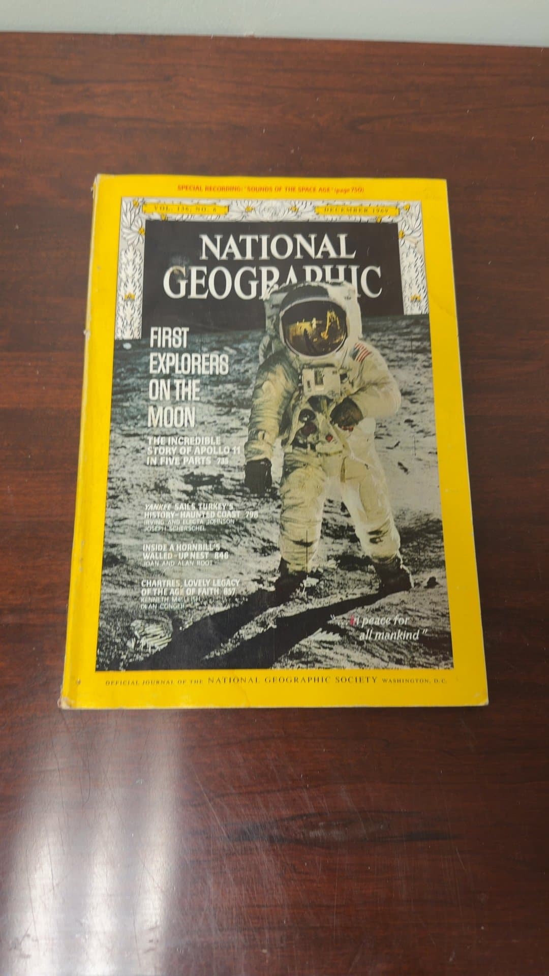 National Geographic Magazine December 1969 - Image 1