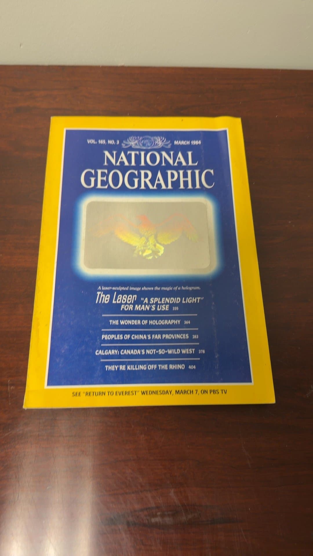 National Geographic Magazine March 1984 - Image 1
