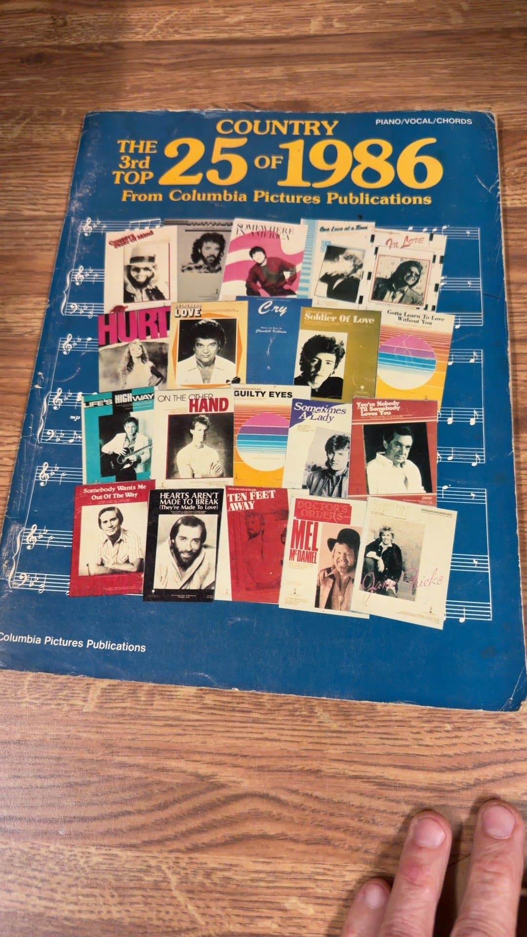 Country Top 25 of 1986 Songbook - Image 1