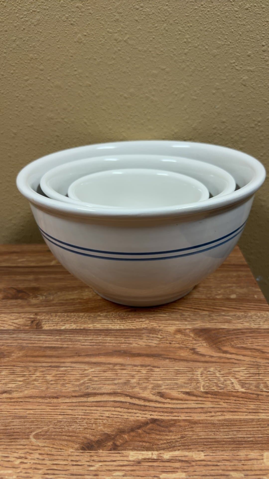 Gibson Ceramic Mixing Bowl Set-3 - Image 1
