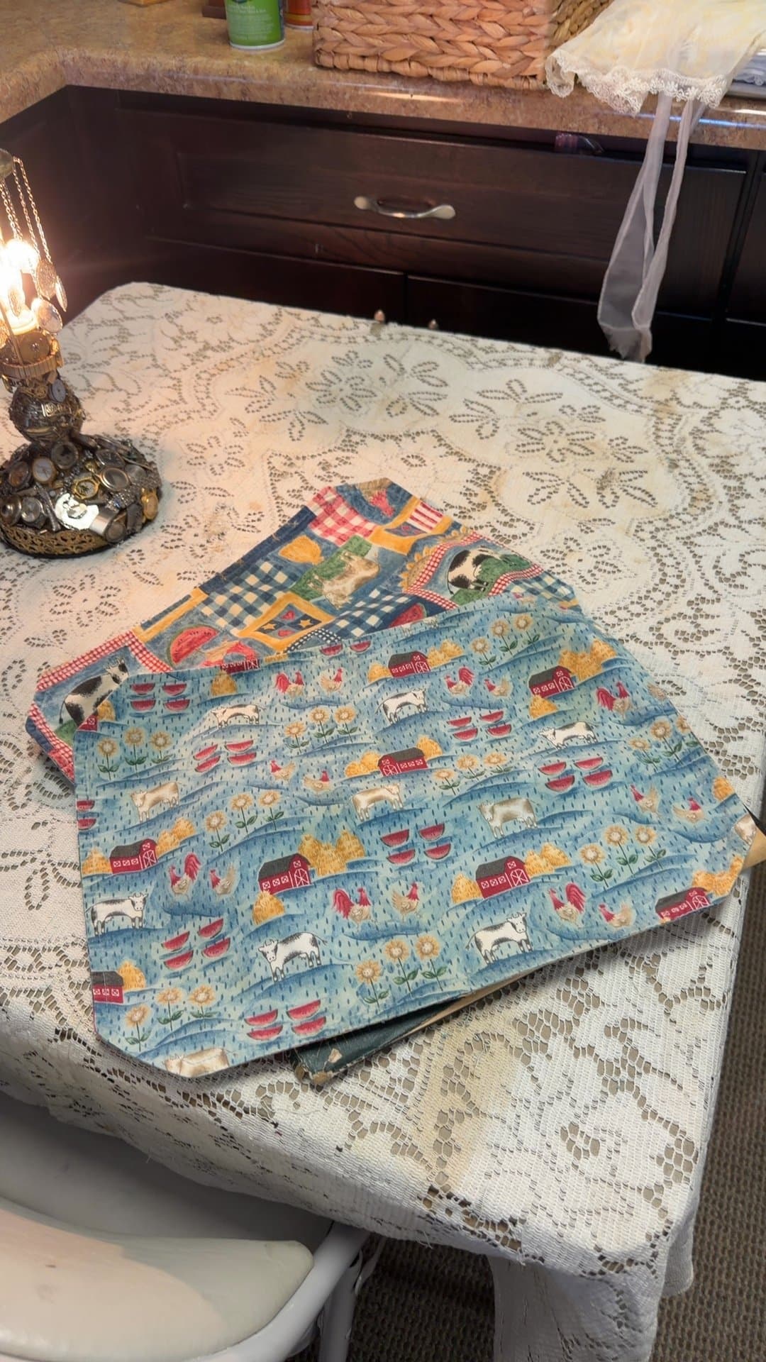 Farmhouse Motif placemats-2 - Image 1