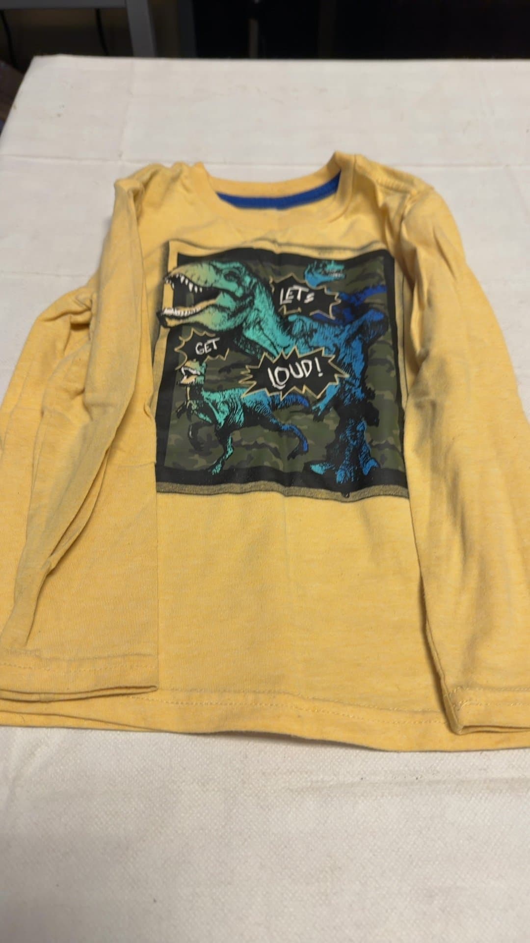 Garanimals Kids Dinosaur Long Sleeve Shirt Size 5 - Image 1