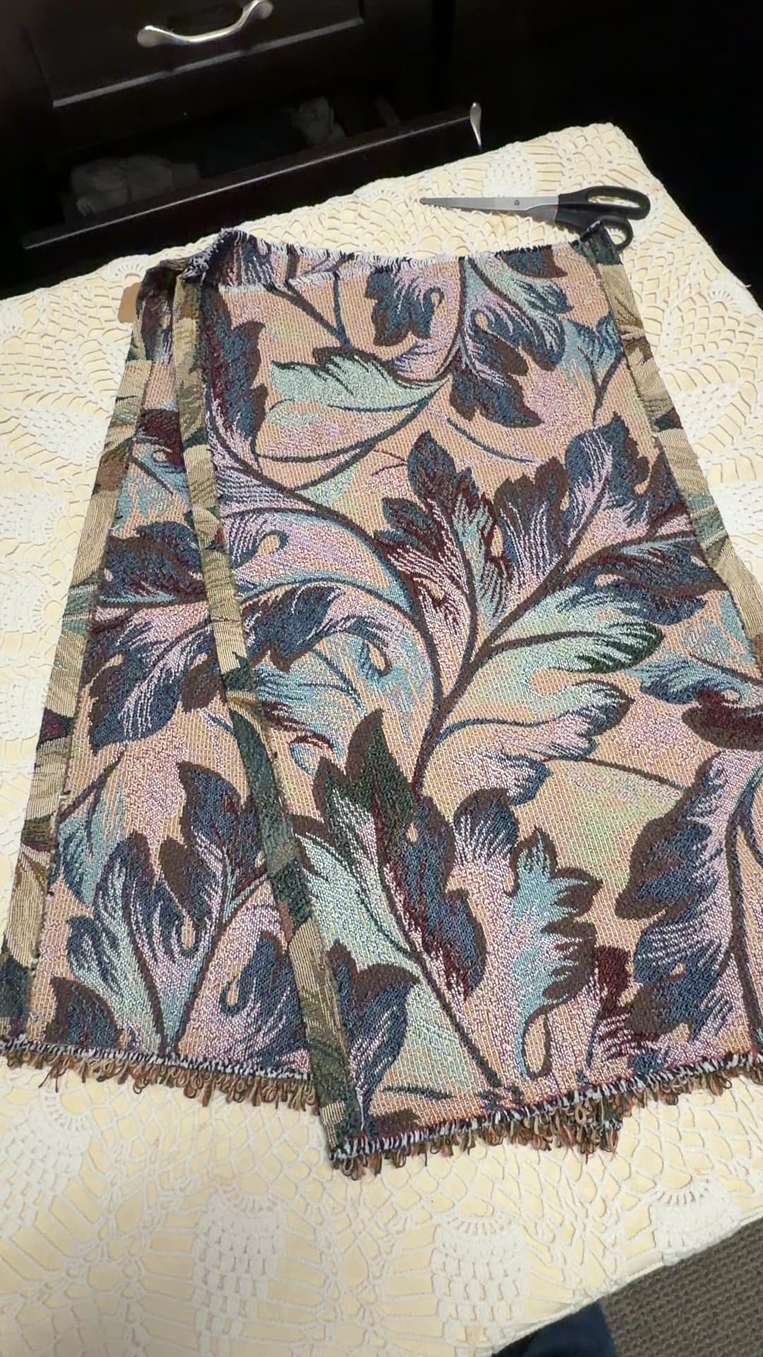 2 Credenza Runners or Sideboard Scarves - Image 1