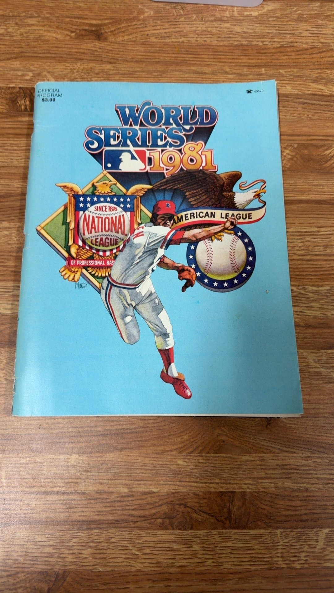 1981 World Series Official Program - Image 1
