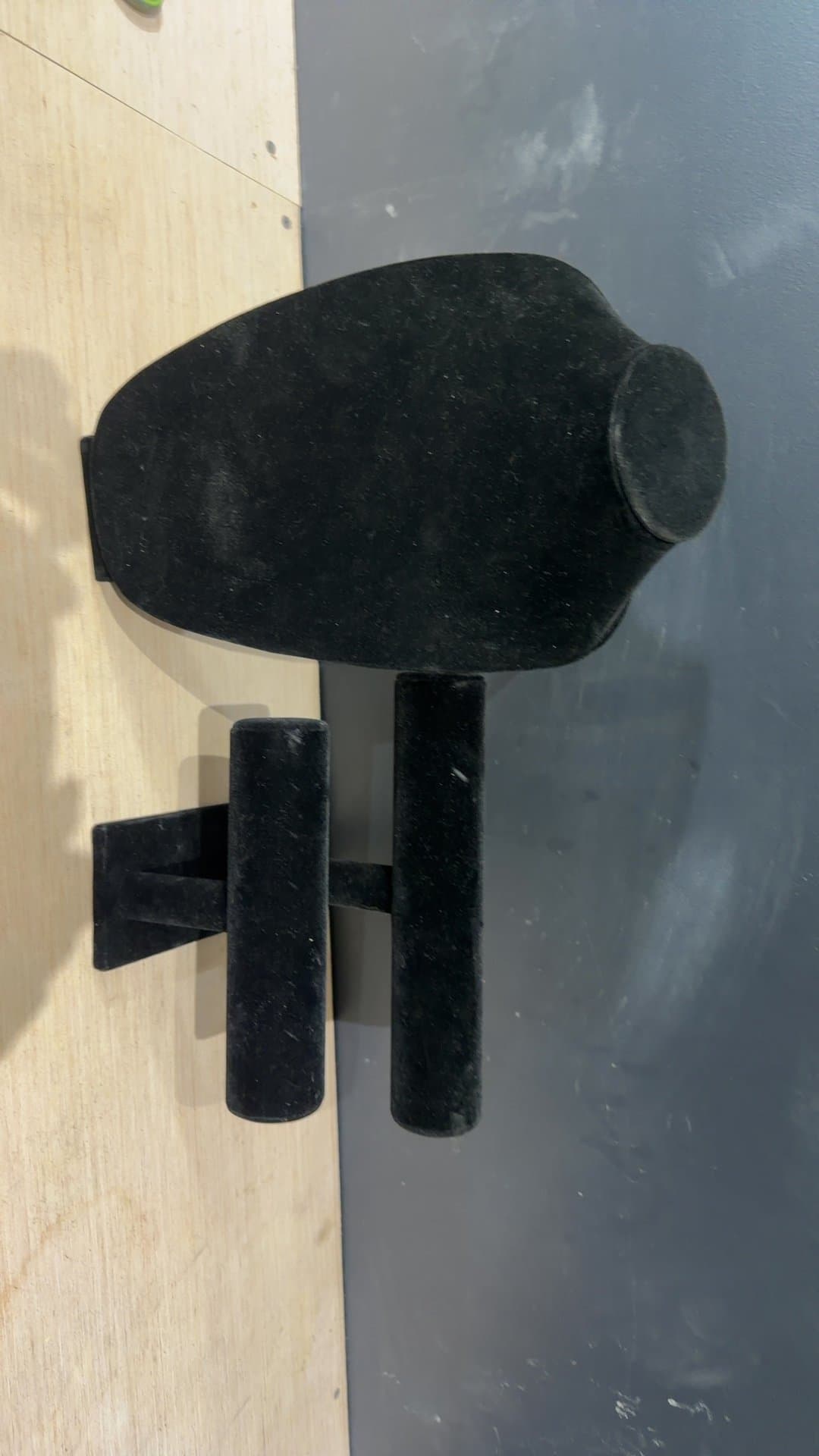 Black Velvet Jewelry Display Stand Set - Image 1