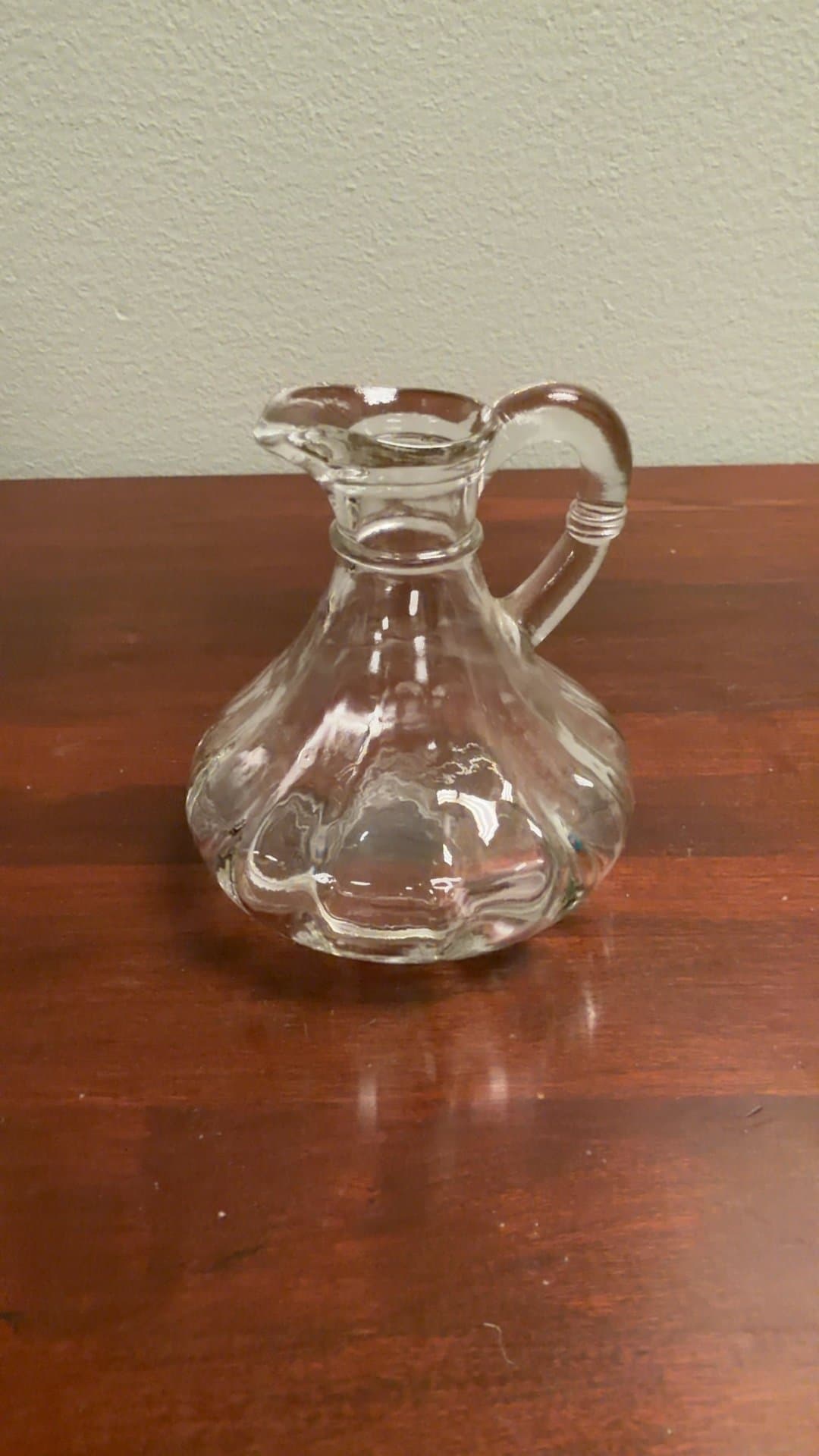 Clear Glass Pitcher - Image 1