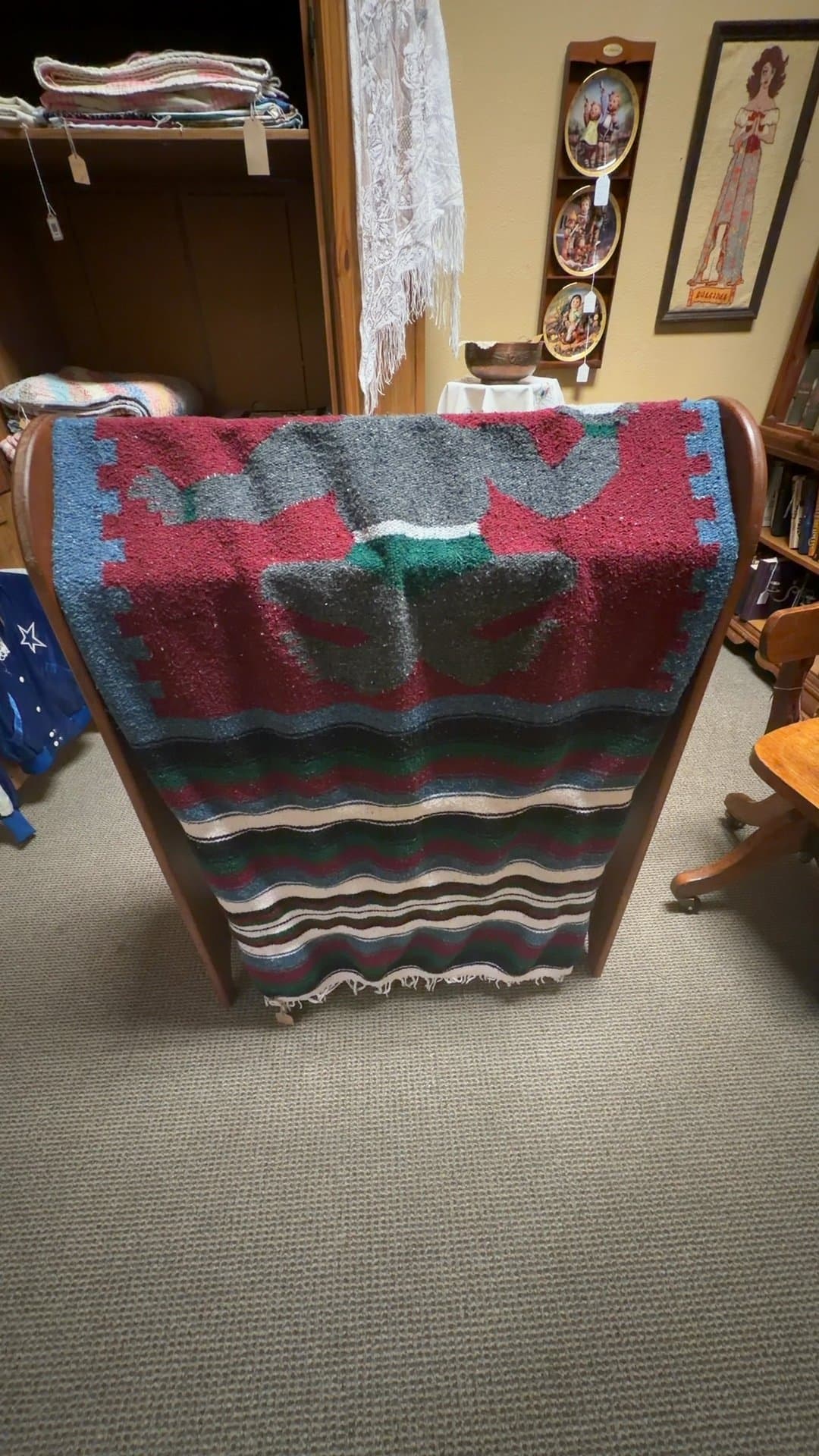 Handmade Mayan Textile Throw - Image 1
