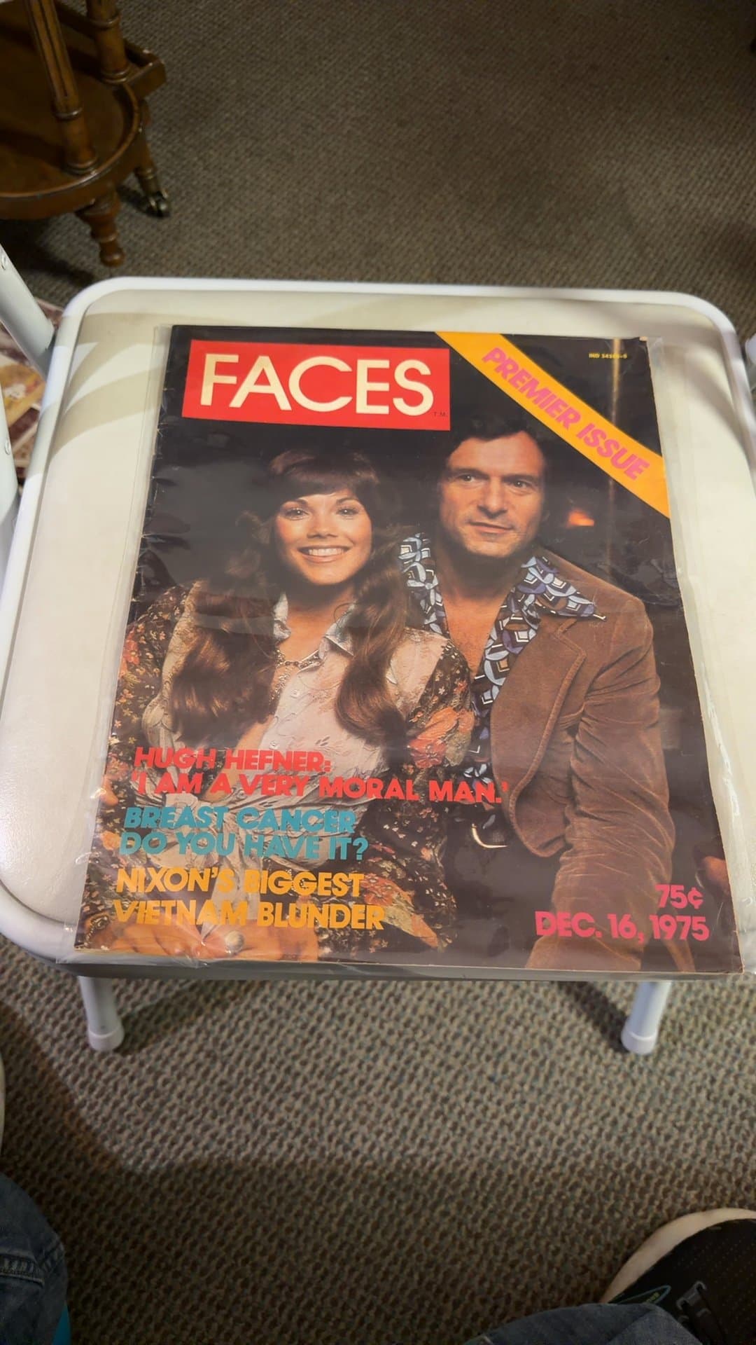 Faces Magazine Premier Issue December 16, 1975 - Image 1