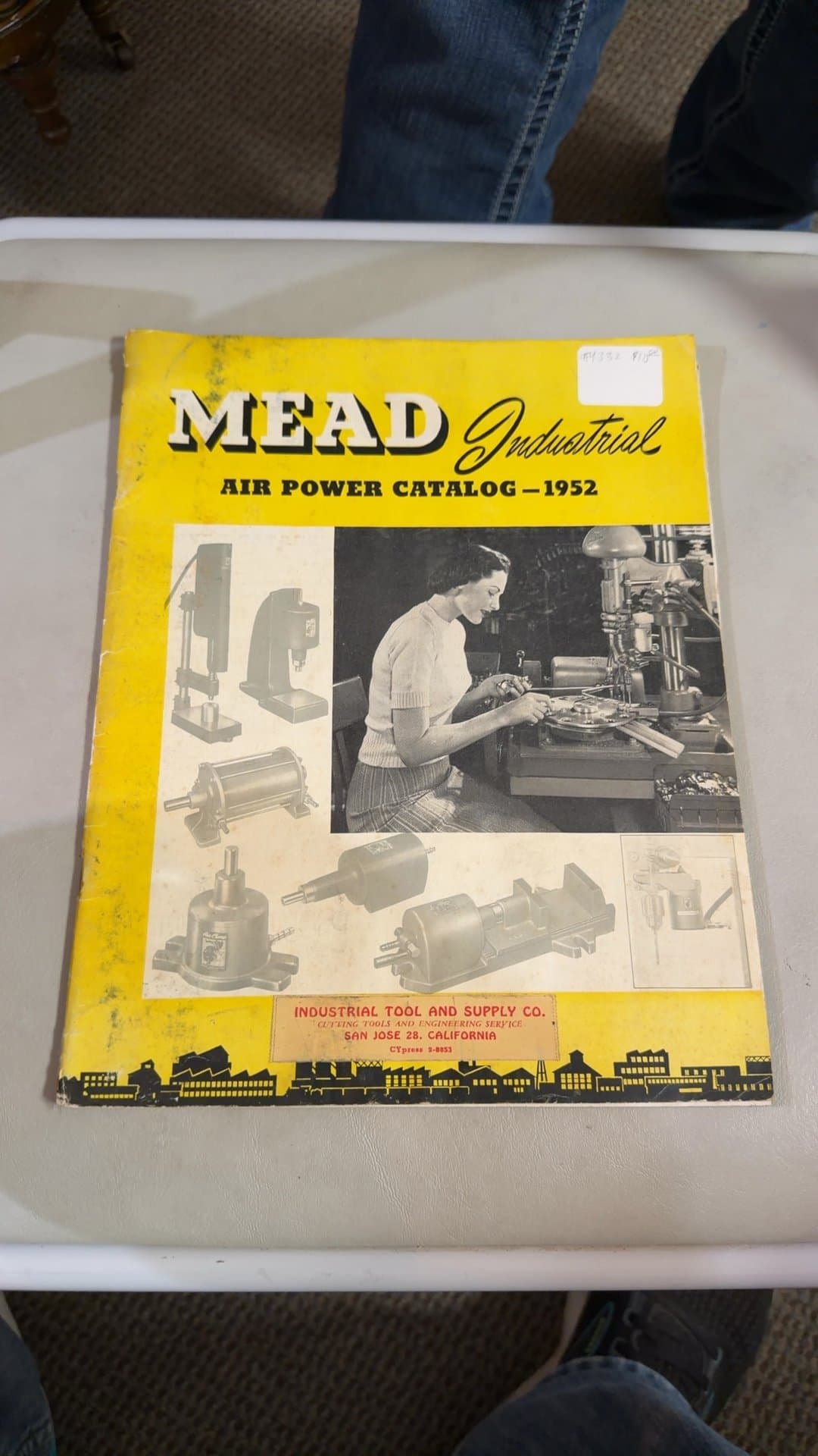 Mead Industrial Air Power Catalog - 1952 - Image 1