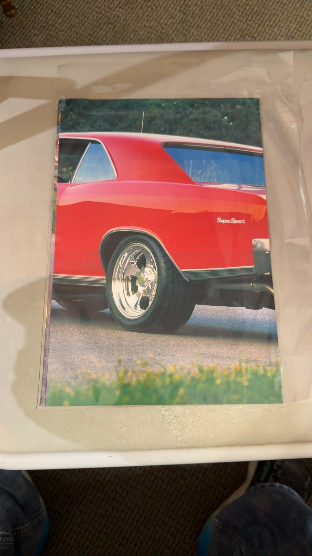Chevy Rumble Poster featuring Chevrolet Chevelle SS - Image 1