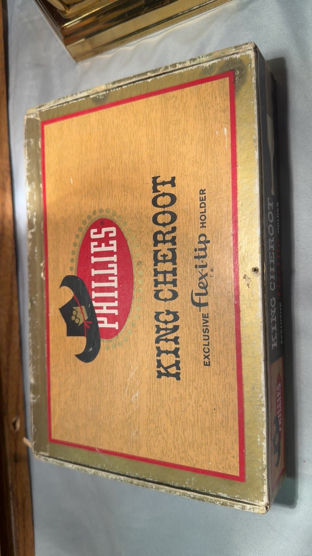 Phillies King Cheroot Cigar Box - Image 1