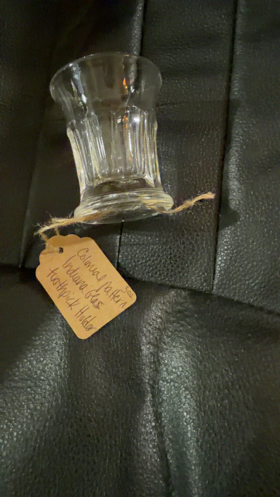 Indiana Glass Colonial Pattern Toothpick Holder - Image 1