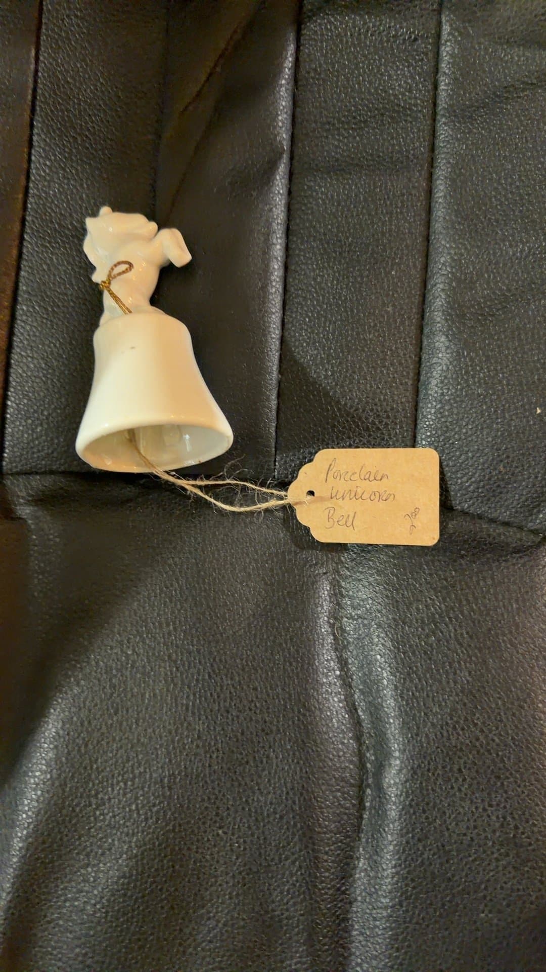 Porcelain Unicorn Bell - Image 1