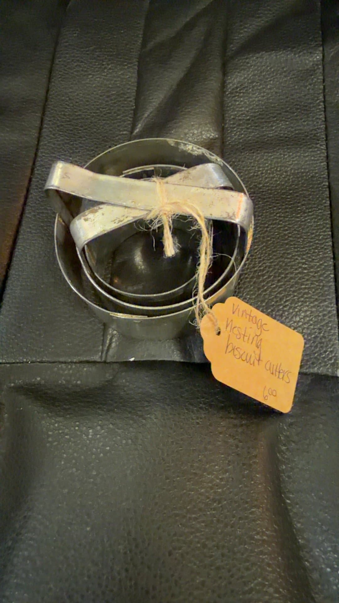 Vintage Nesting Biscuit Cutters - Image 1