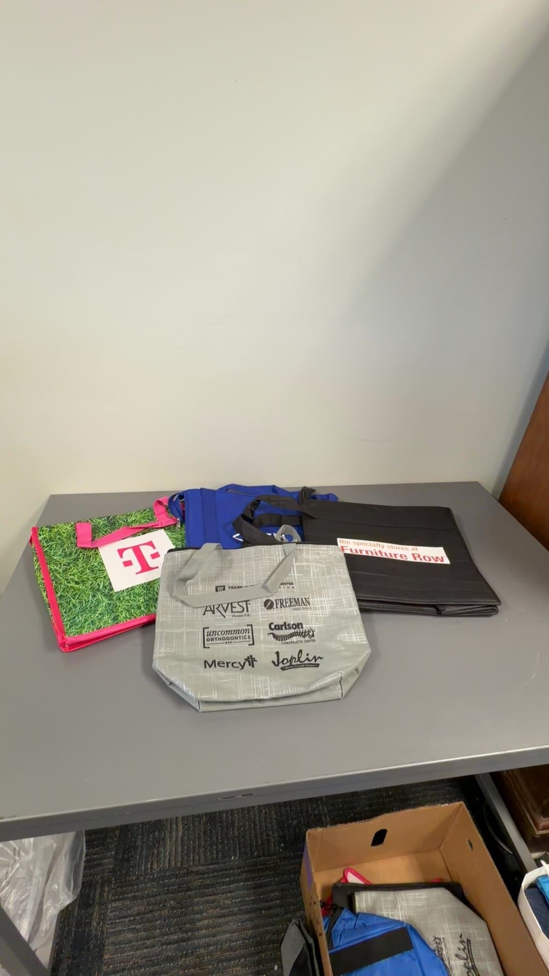 Assorted Promotional Reusable Tote and Cooler Bags Lot - Image 1