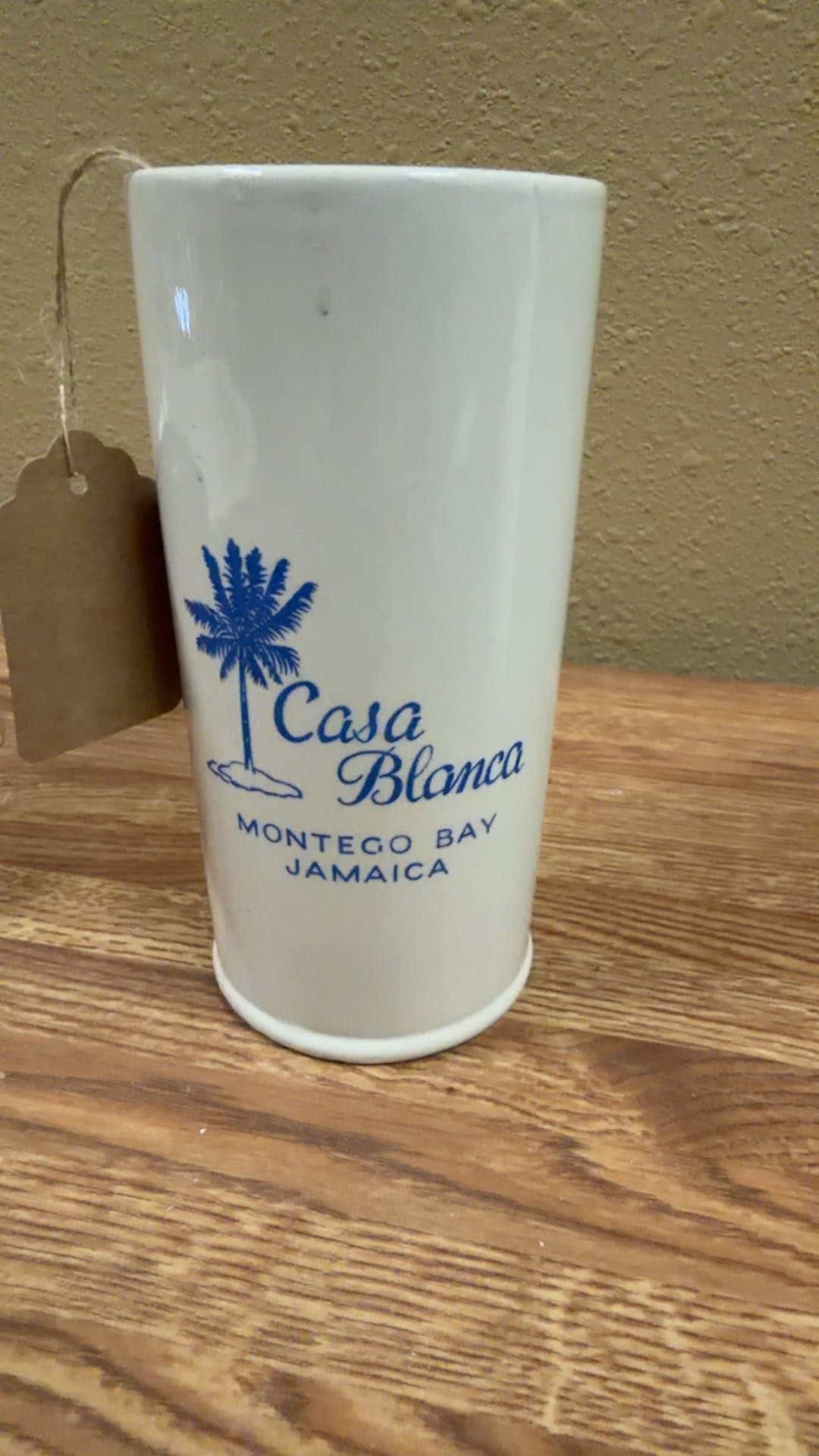 Casa Blanca Montego Bay Jamaica Tiki Style Travel Tumbler - Image 1