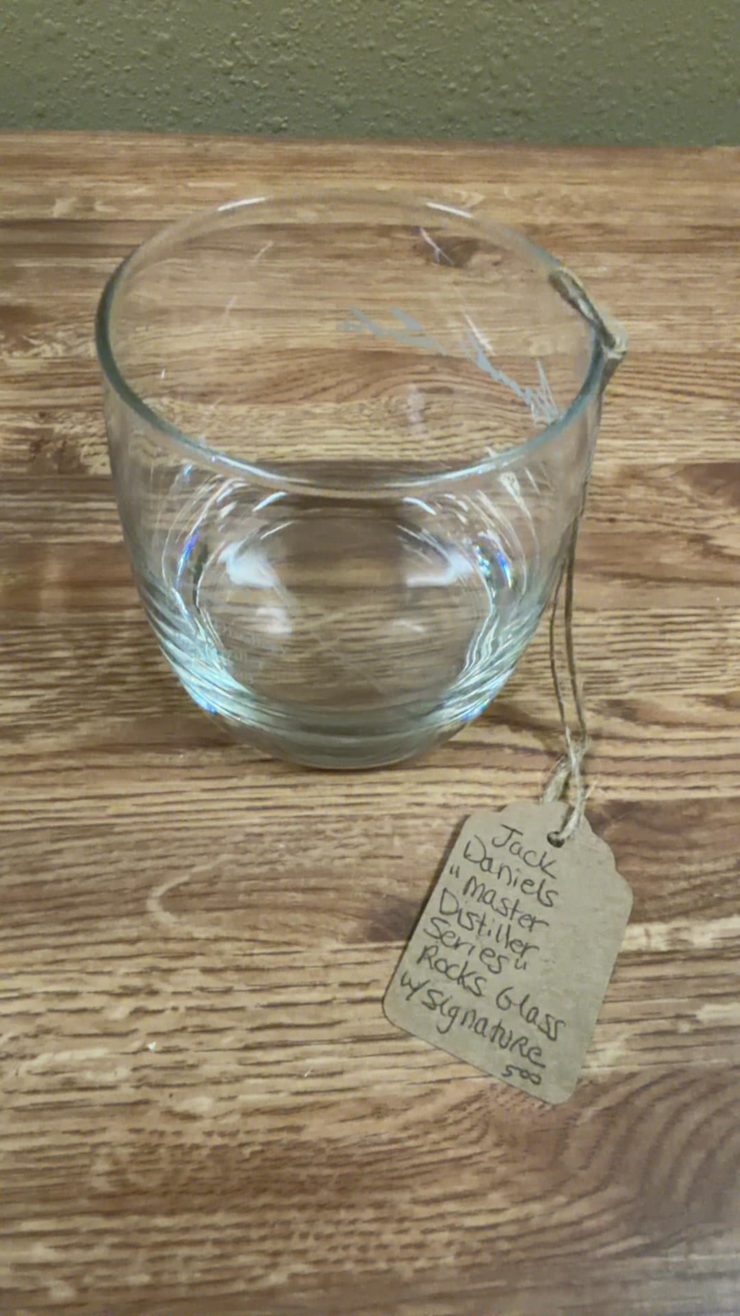 Jack Daniels Master Distiller Series Rocks Glass - Image 1
