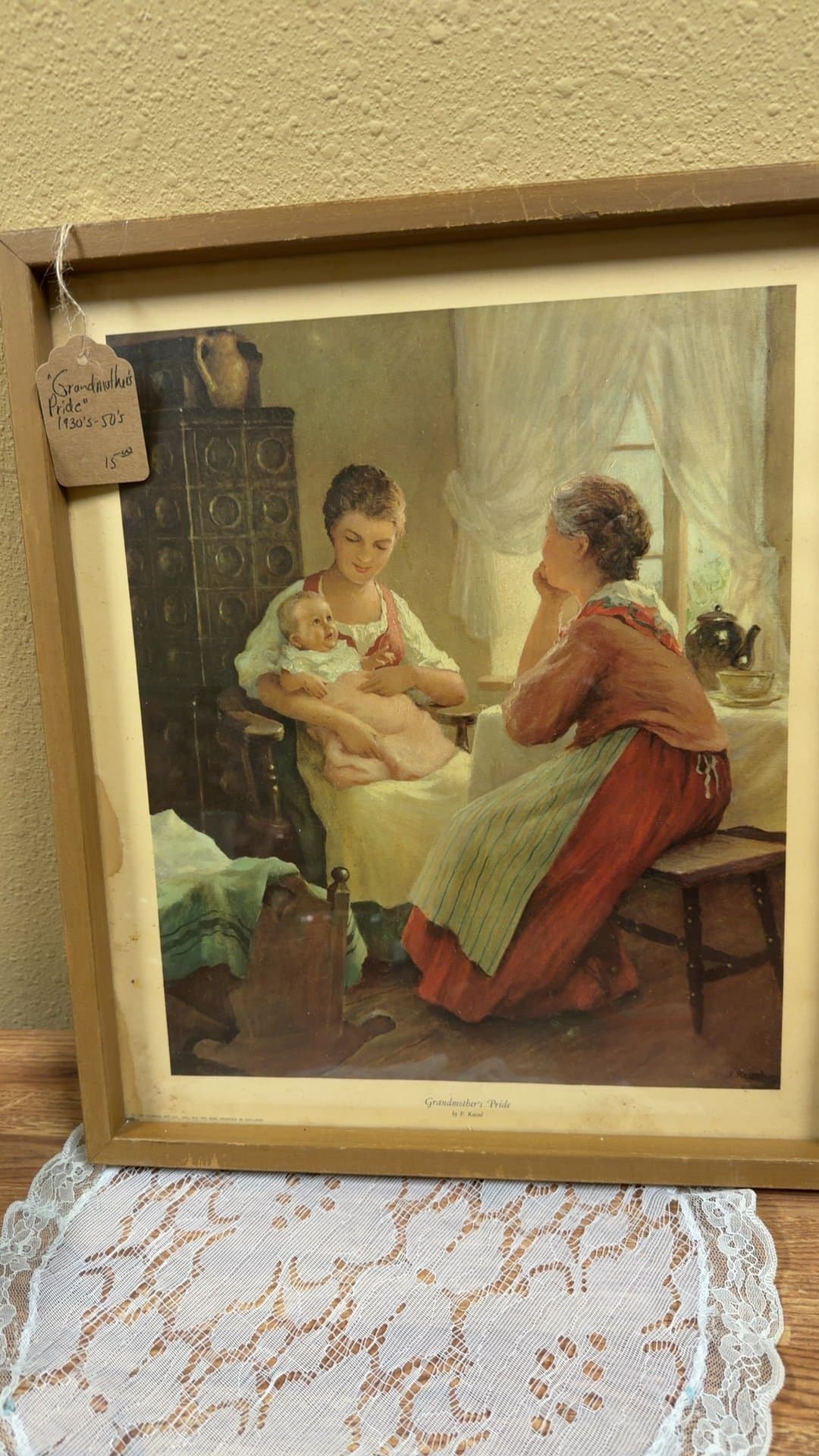 Grandmother's Pride Framed Print - Image 1