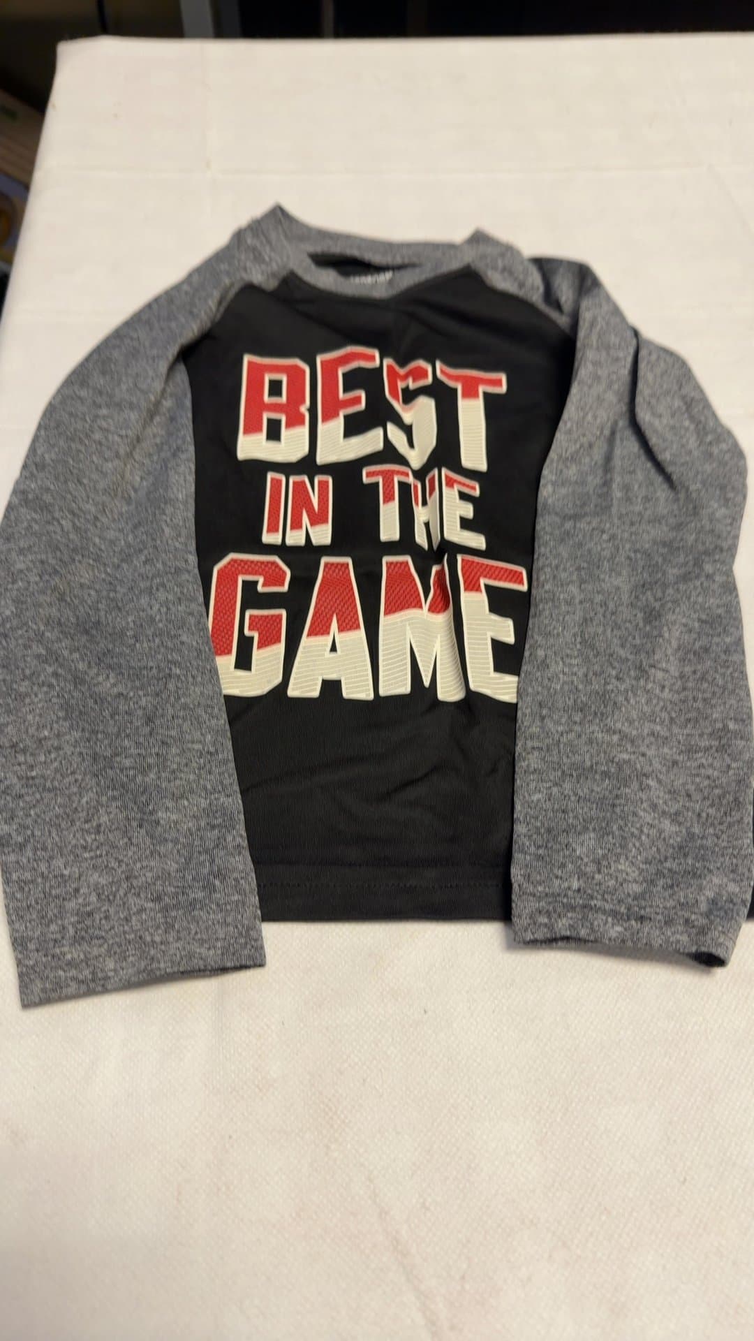 Athletic Works Boys Long Sleeve Performance Tee - Image 1