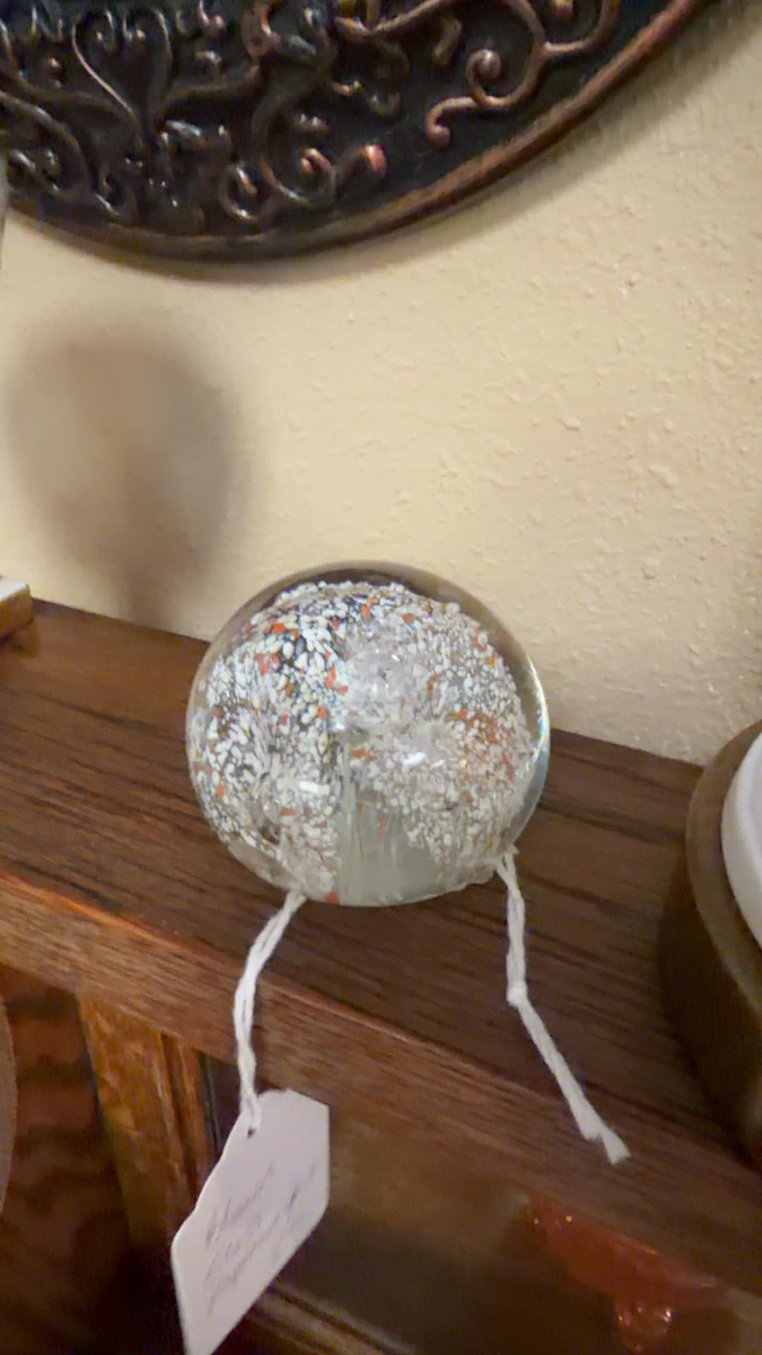 Blown Glass Paperweight - Image 1