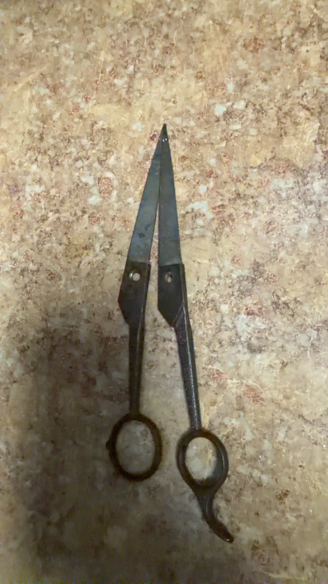 Vintage Barber Shears Halves - Image 1