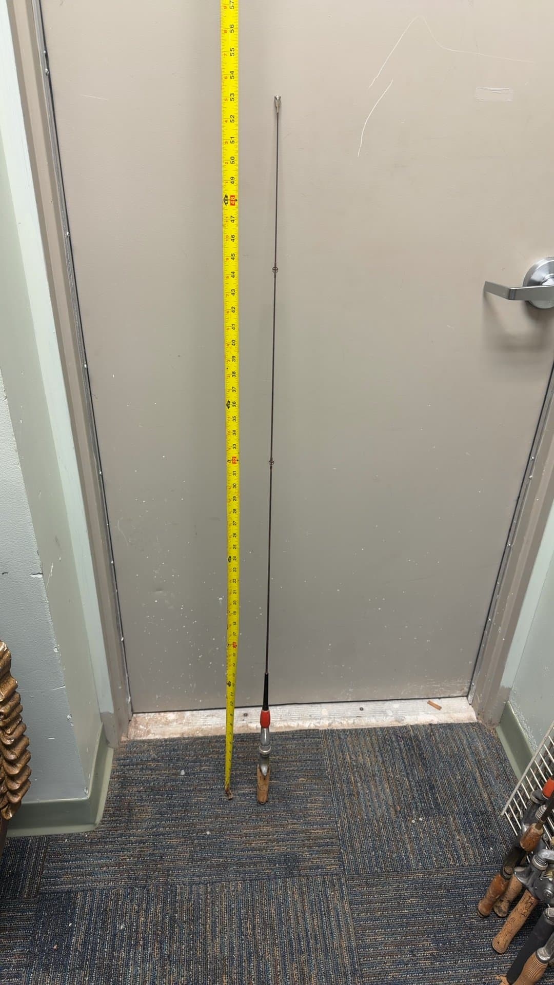Vintage Ice Fishing Rod - Image 1