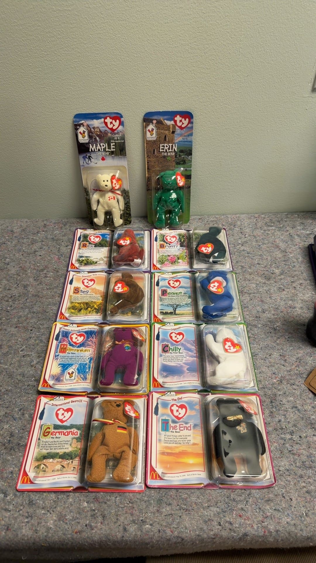Ty Beanie Babies McDonald's Teenie Beanie Collection - Image 1