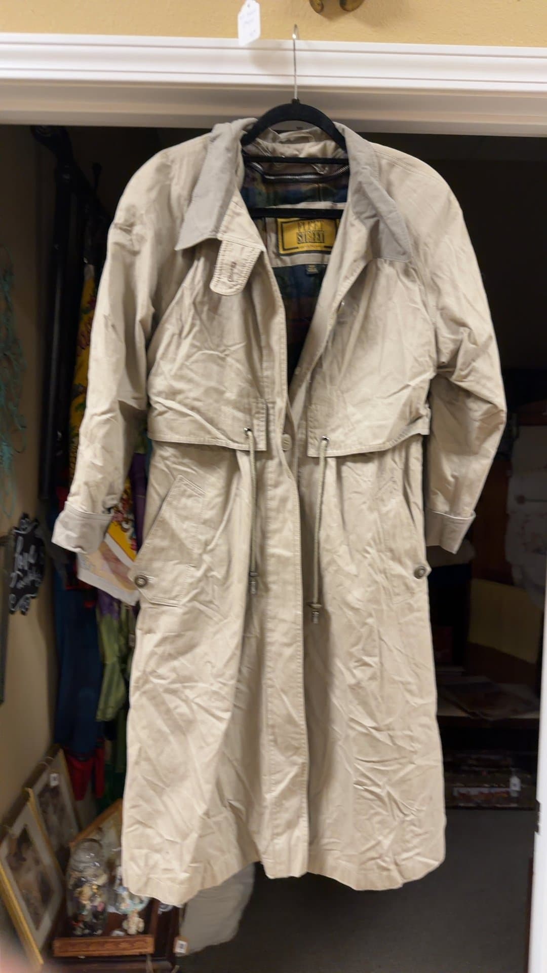 Fleet Street Women's Trench Coat, Zip-Out Lining - Image 1