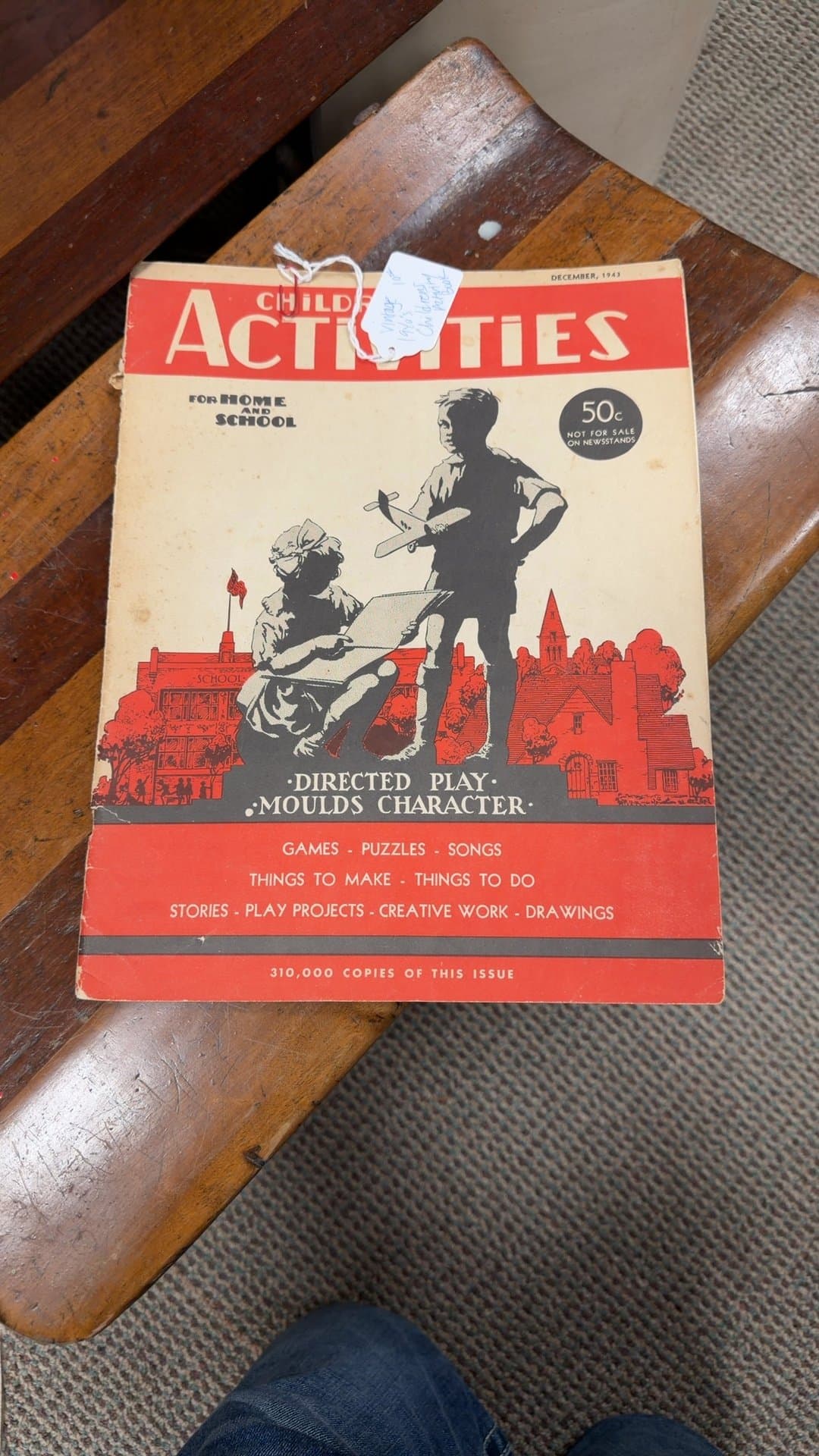 1943 Children's Activities Magazine - Image 1