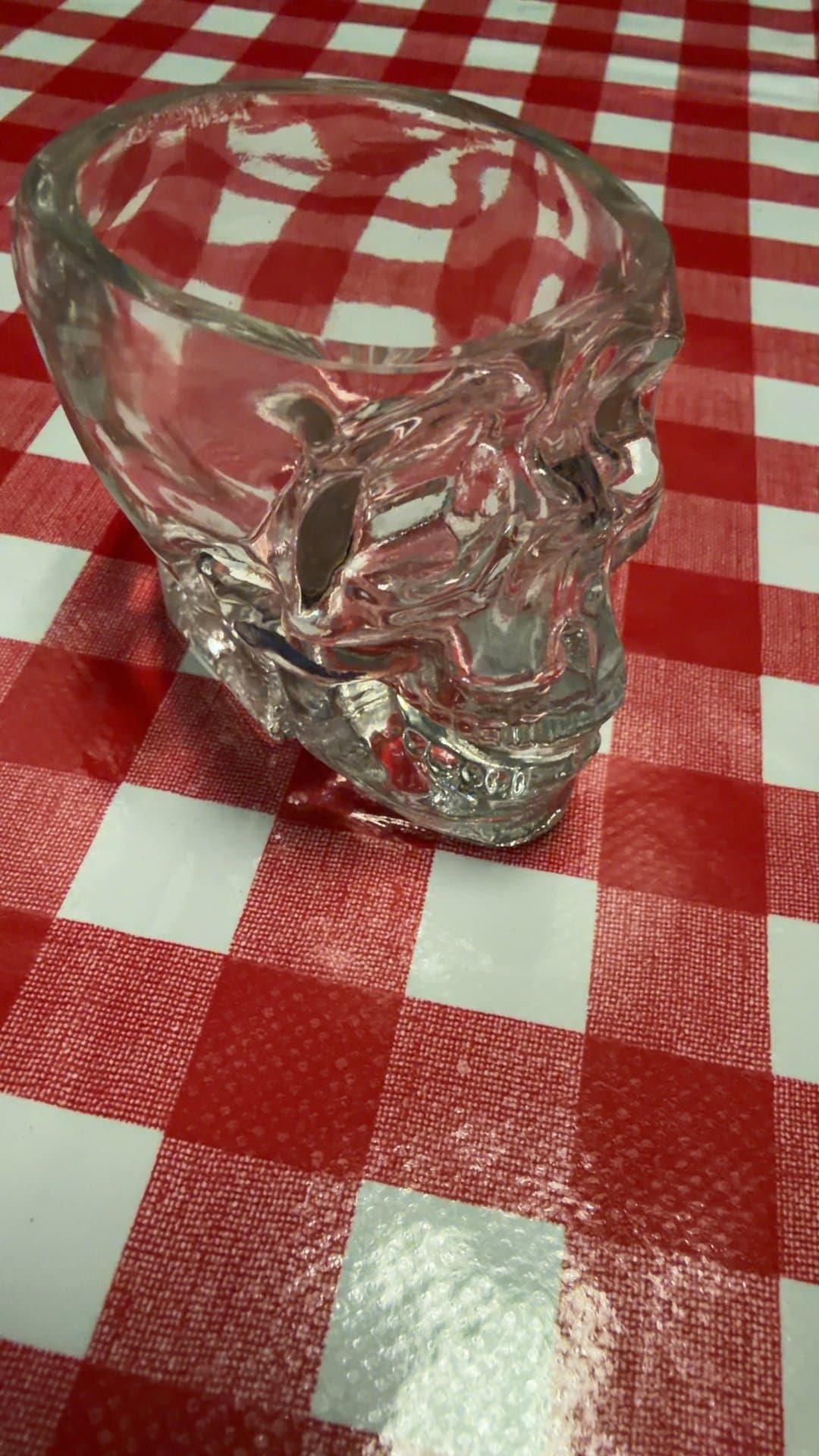 Glass Skull Shot Glass - Image 1