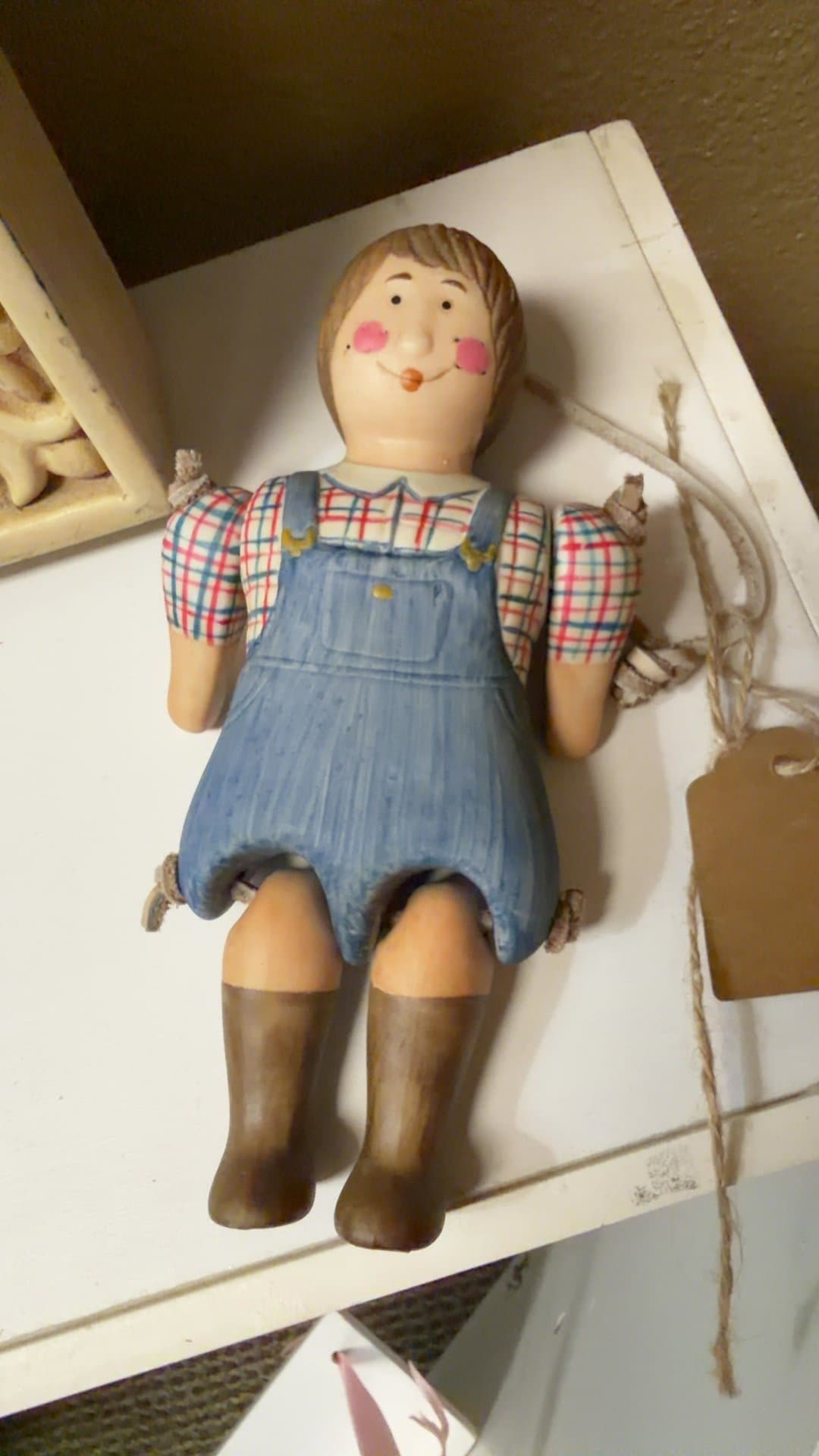 Grimmies Treasures Hand-Painted Swinging Doll - Image 1