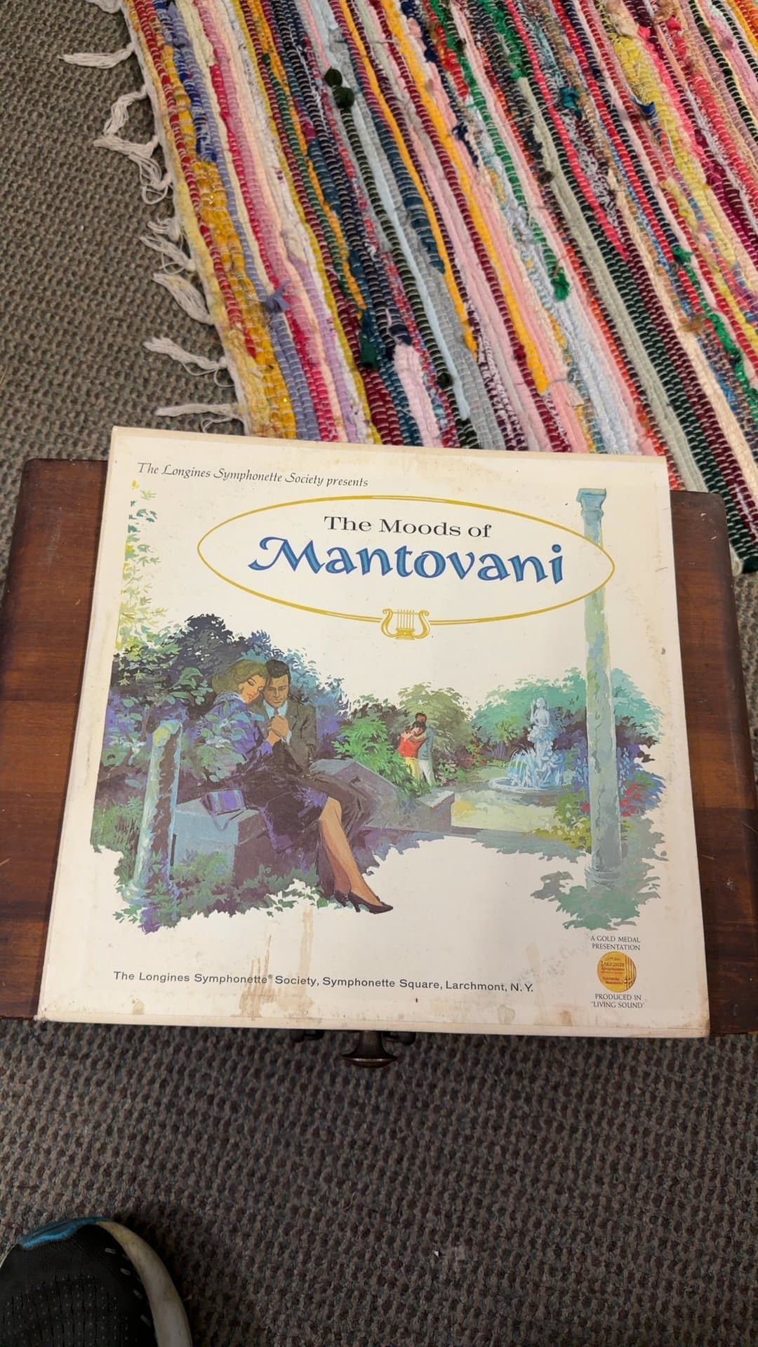The Moods of Mantovani Vinyl Record - Image 1