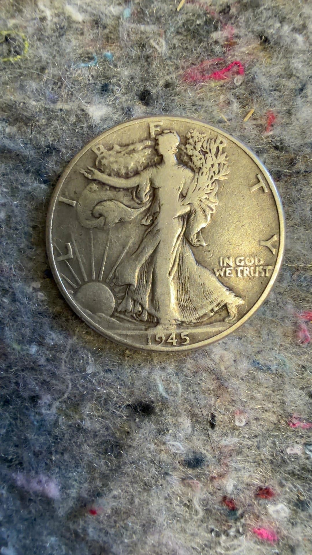 1945 Walking Liberty Half Dollar - Image 1