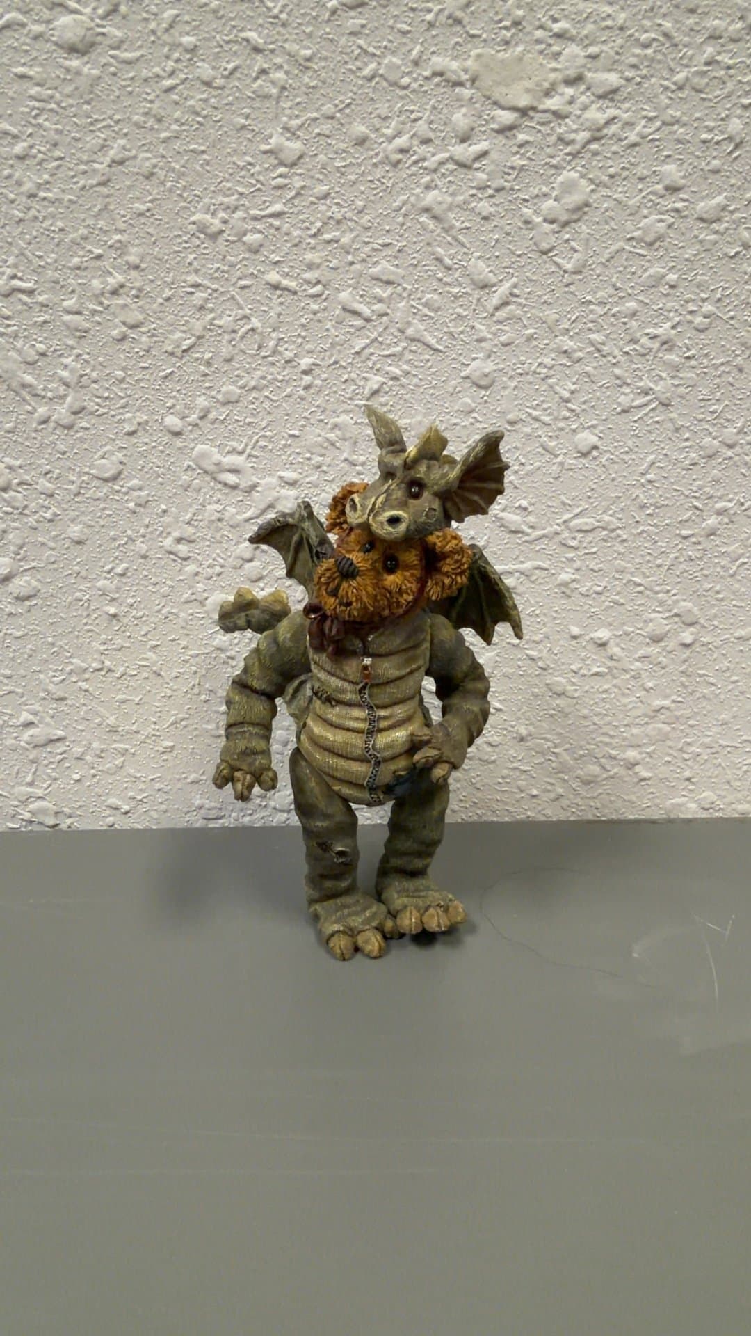 Boyds Bearstones Teddy Bear in Dragon Suit Figurine - Image 1