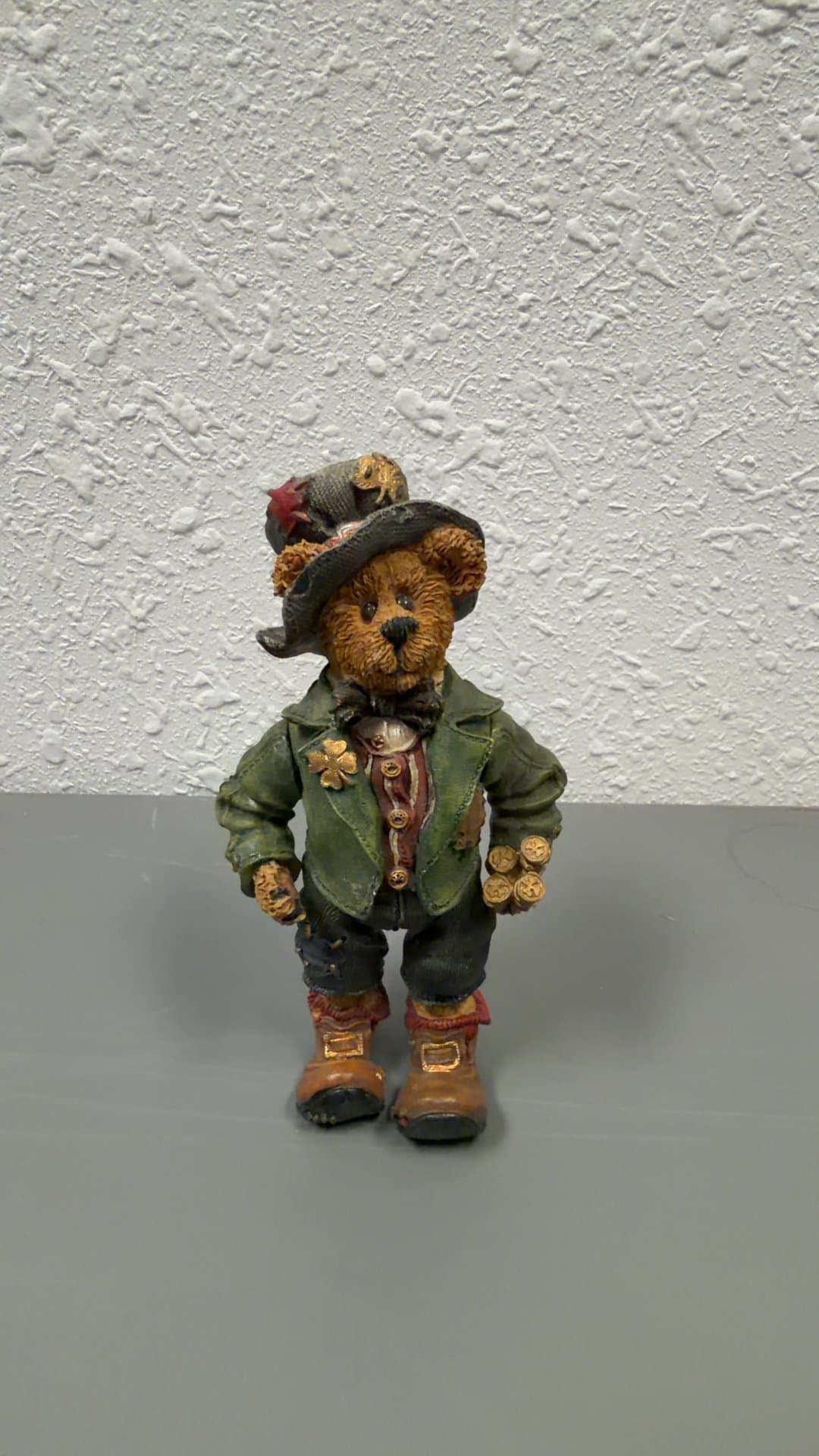 Boyds Bears Irish Leprechaun Bearstone Resin Figurine - Image 1