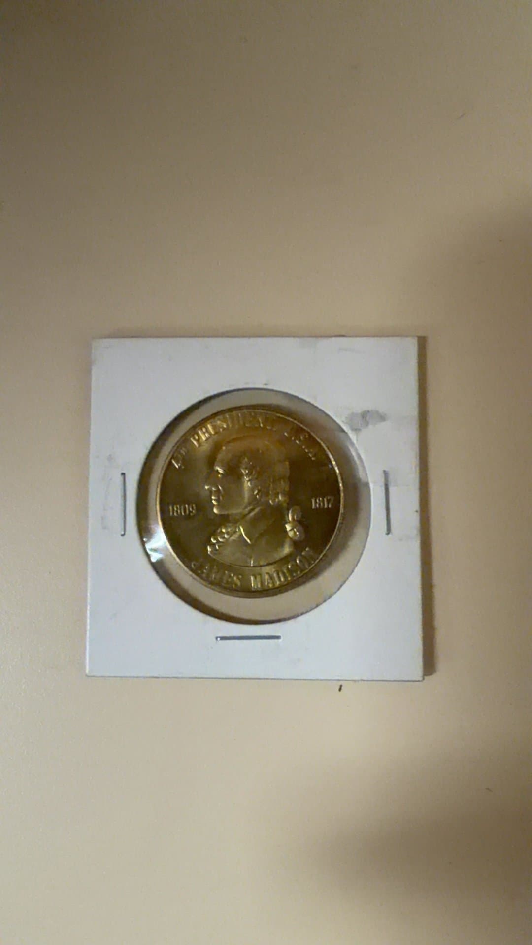 James Madison Presidential Commemorative Medal - Image 1