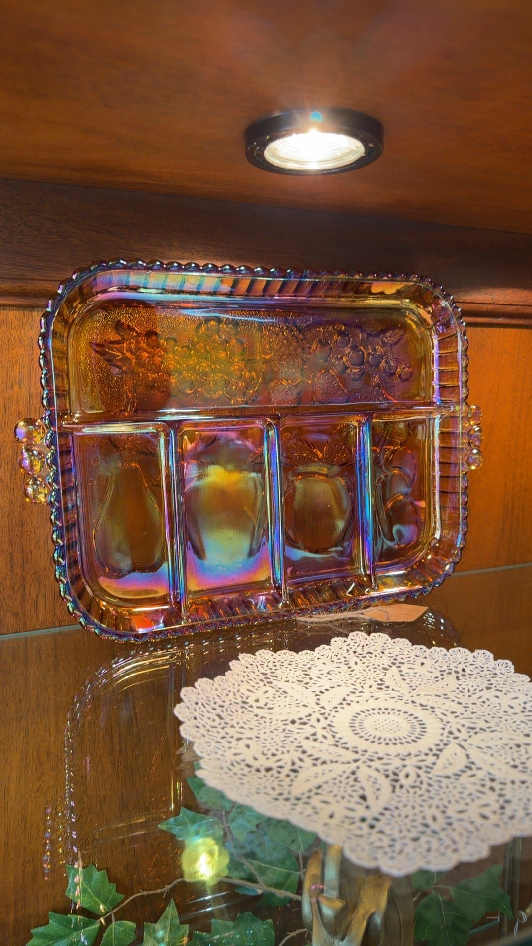 Indiana Glass Company 5-Part Relish Tray - Image 1