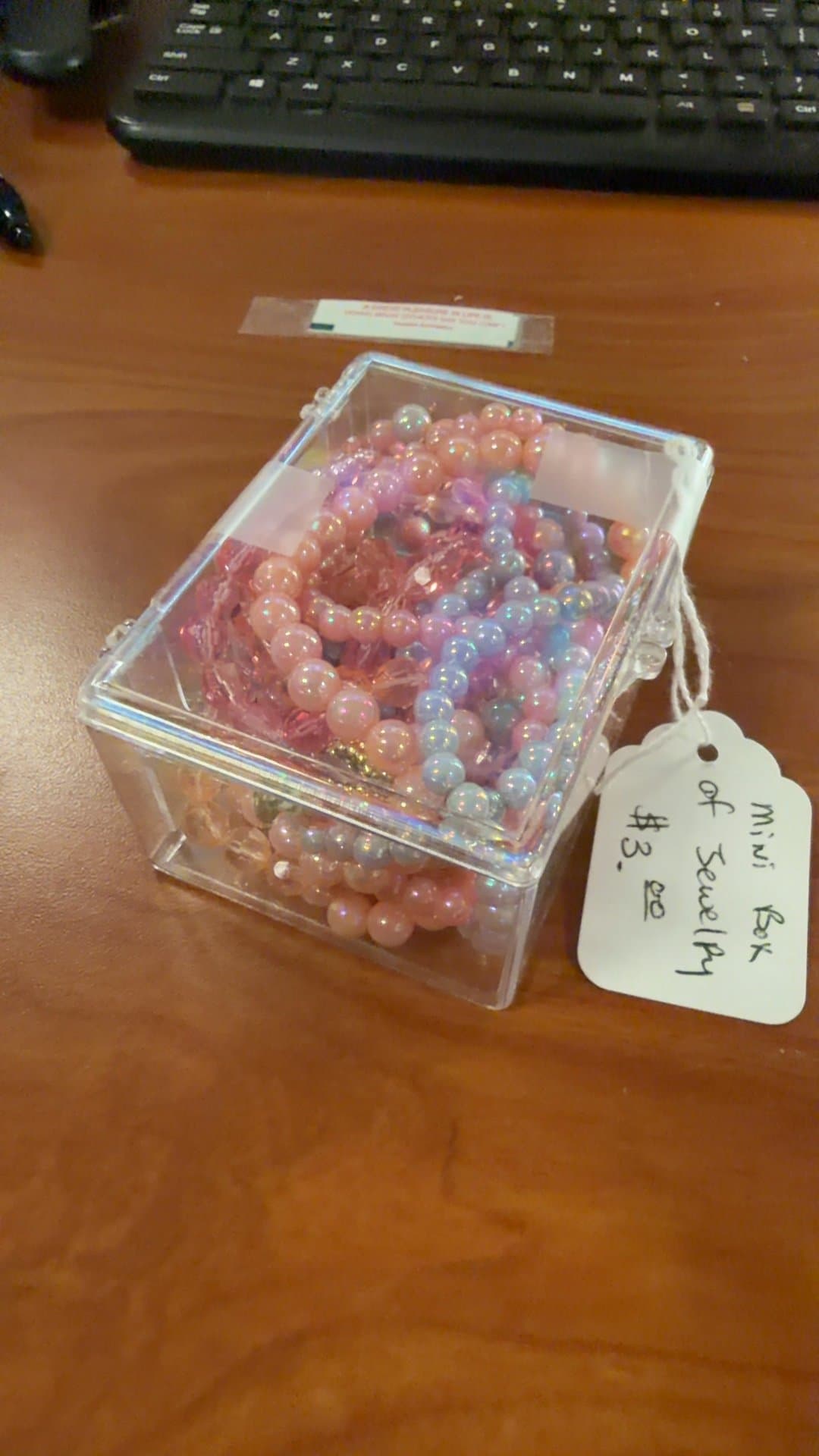 Mini Box of Beaded Jewelry - Image 1