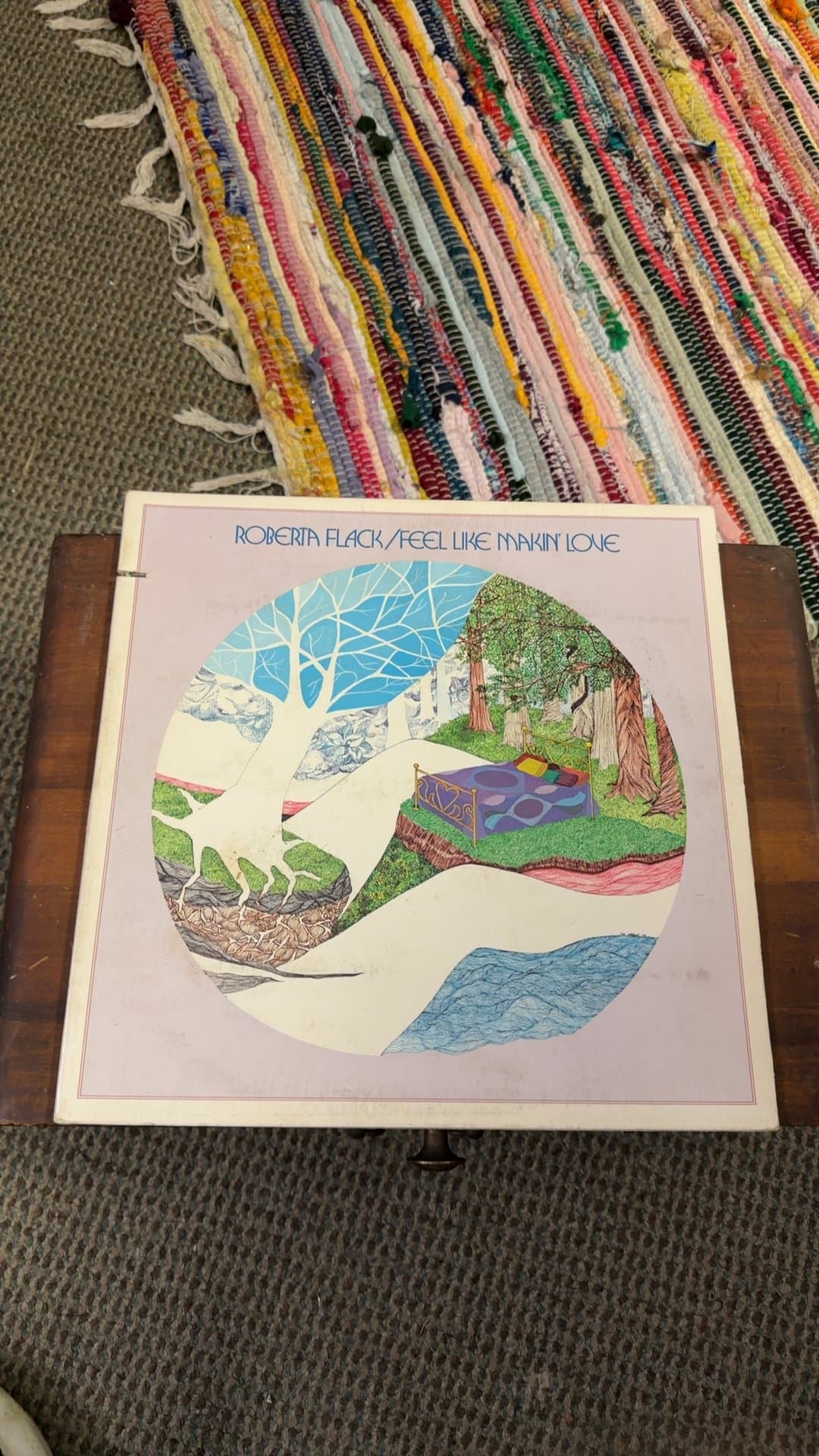 Roberta Flack - Feel Like Makin' Love Vinyl Record - Image 1