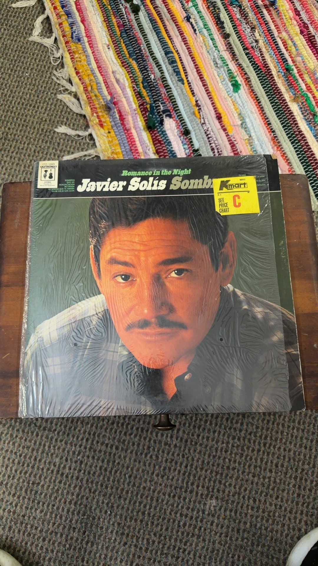 Javier Solís - Sombras Vinyl Record - Image 1