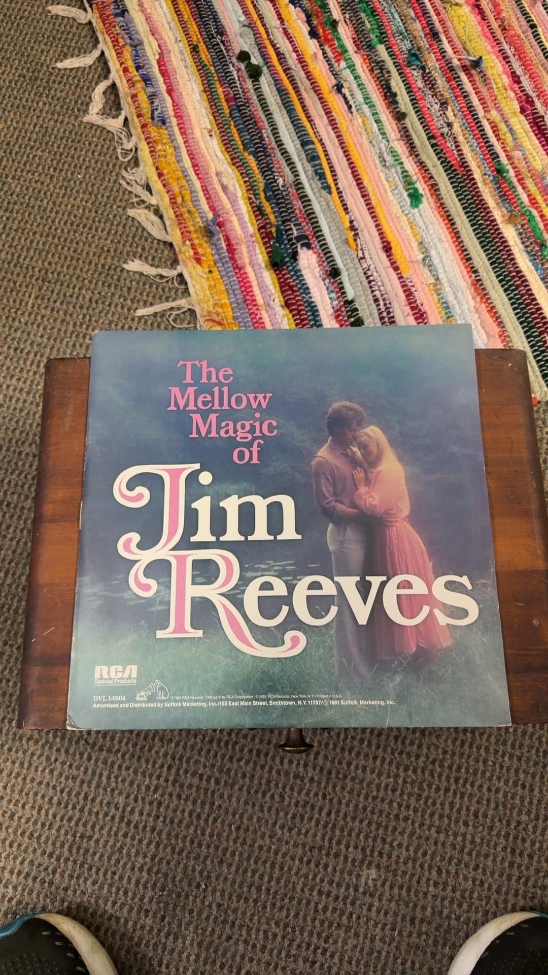 The Mellow Magic of Jim Reeves Vinyl Record - Image 1