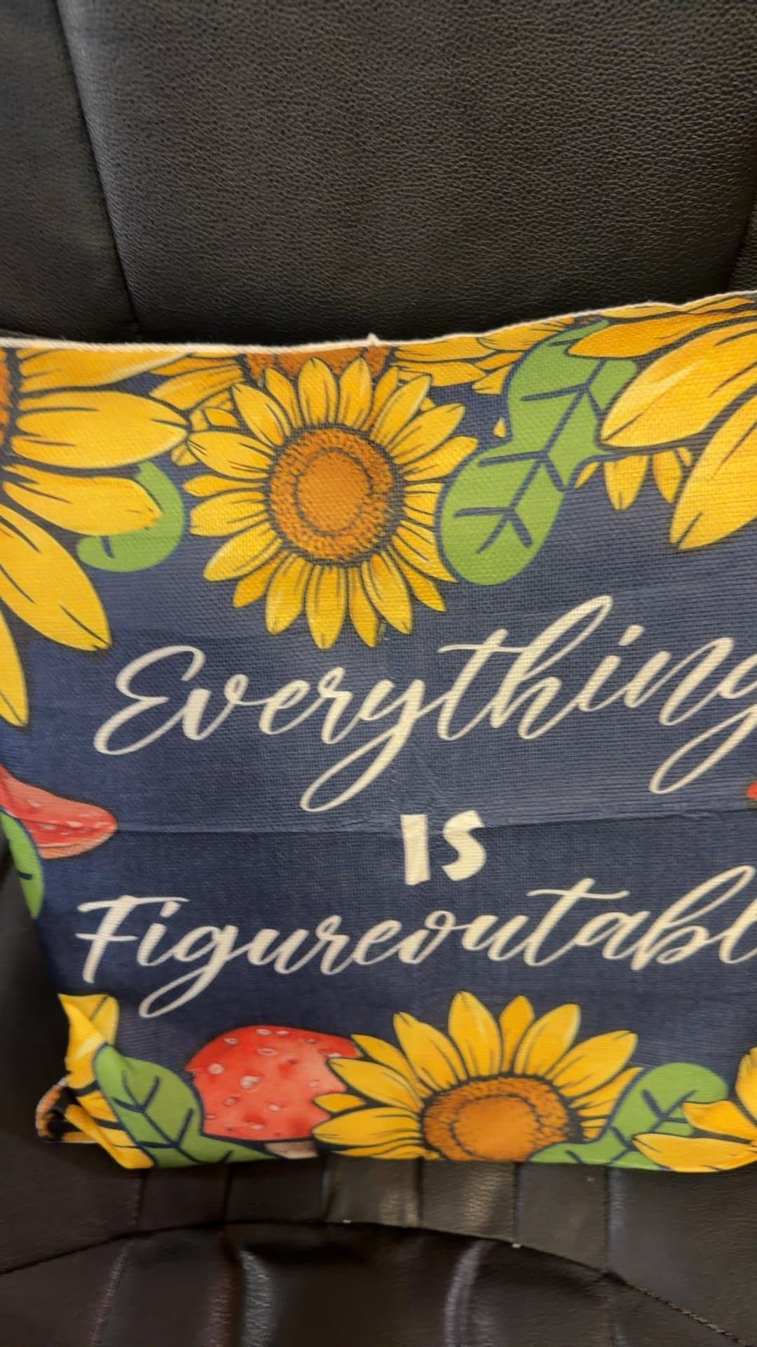 Sunflower Decorative Throw Pillow - Image 1