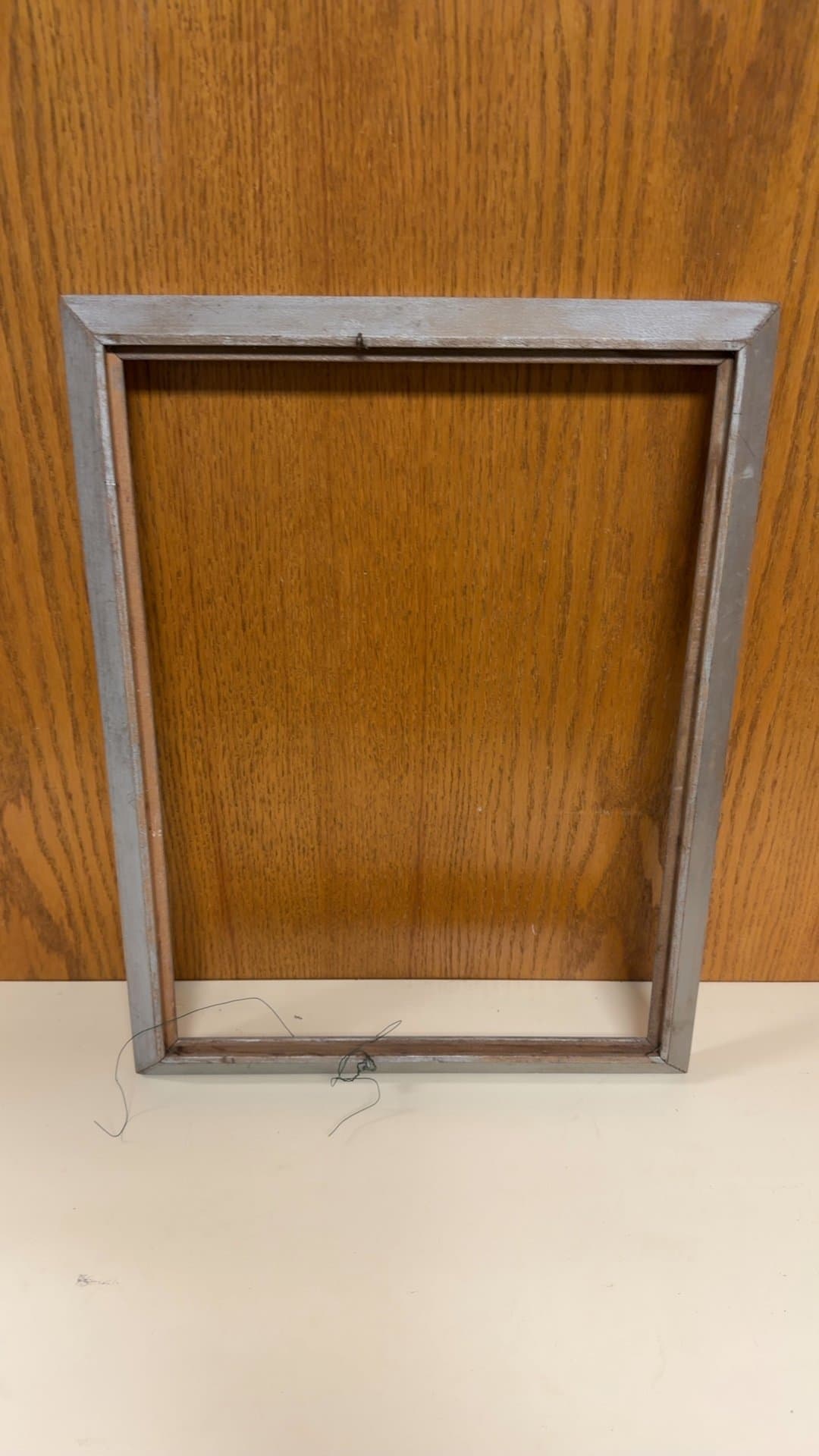 Silver Wooden Picture Frame - Image 1