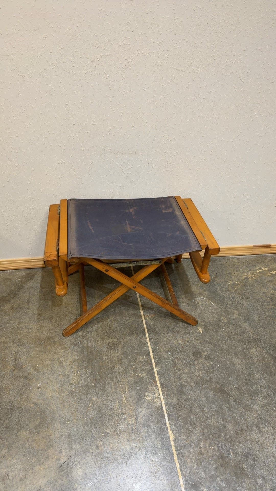 Vintage Folding Director's Chair - Image 1
