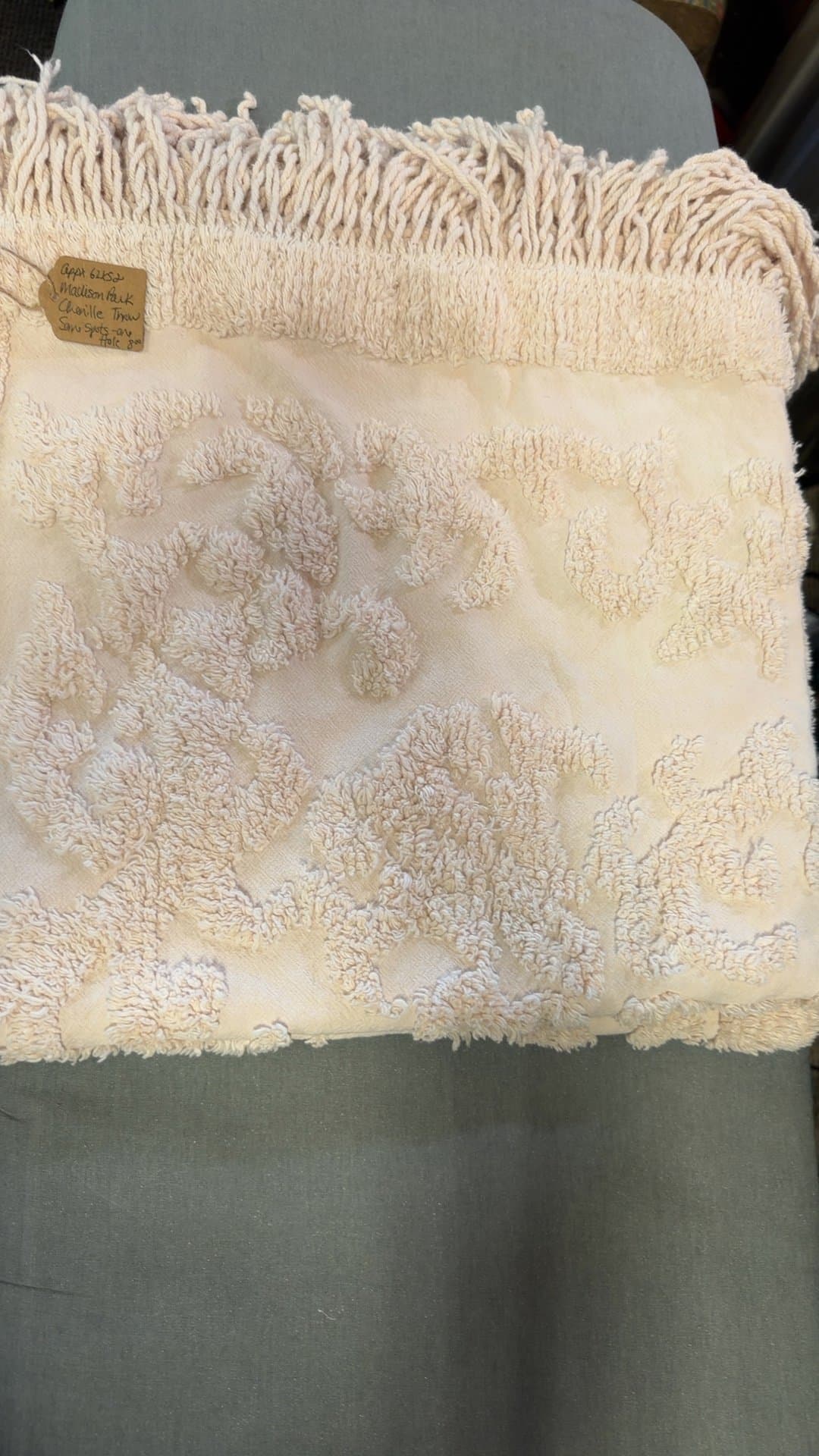 Madison Park Chenille Throw Blanket - Image 1